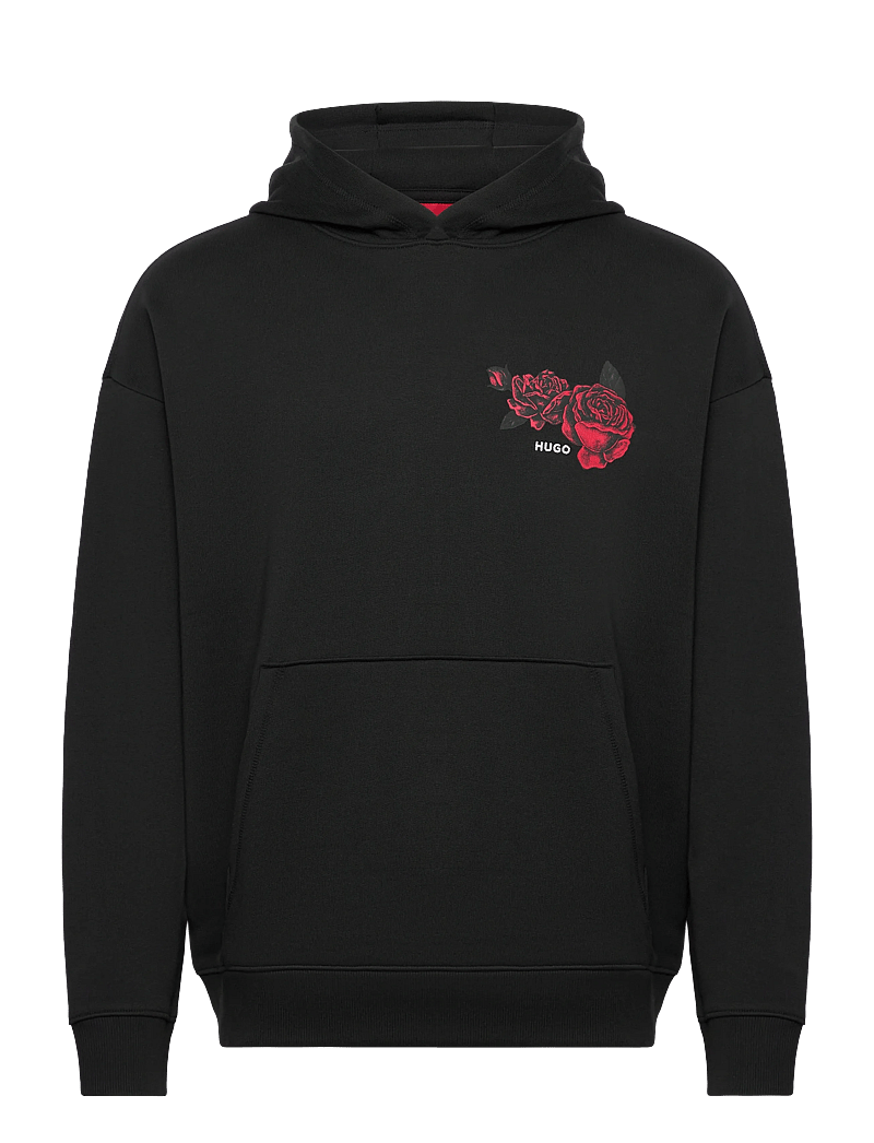 HUGO - Dagethood - hoodies - black - 0