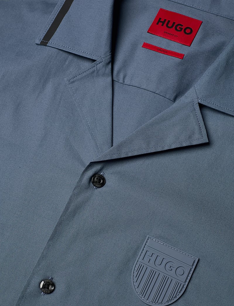 HUGO - Ellino - kortærmede skjorter - open blue - 3