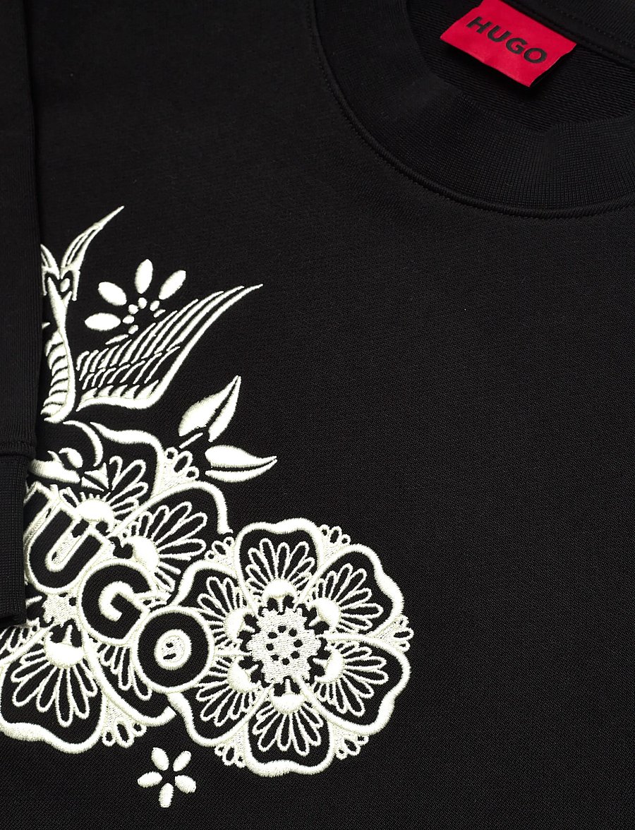 HUGO - Darony - sweatshirts - black - 5