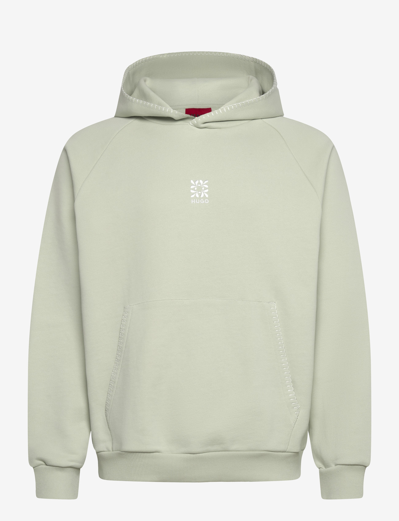 HUGO - Darohood - bluzy z kapturem - light/pastel green - 0
