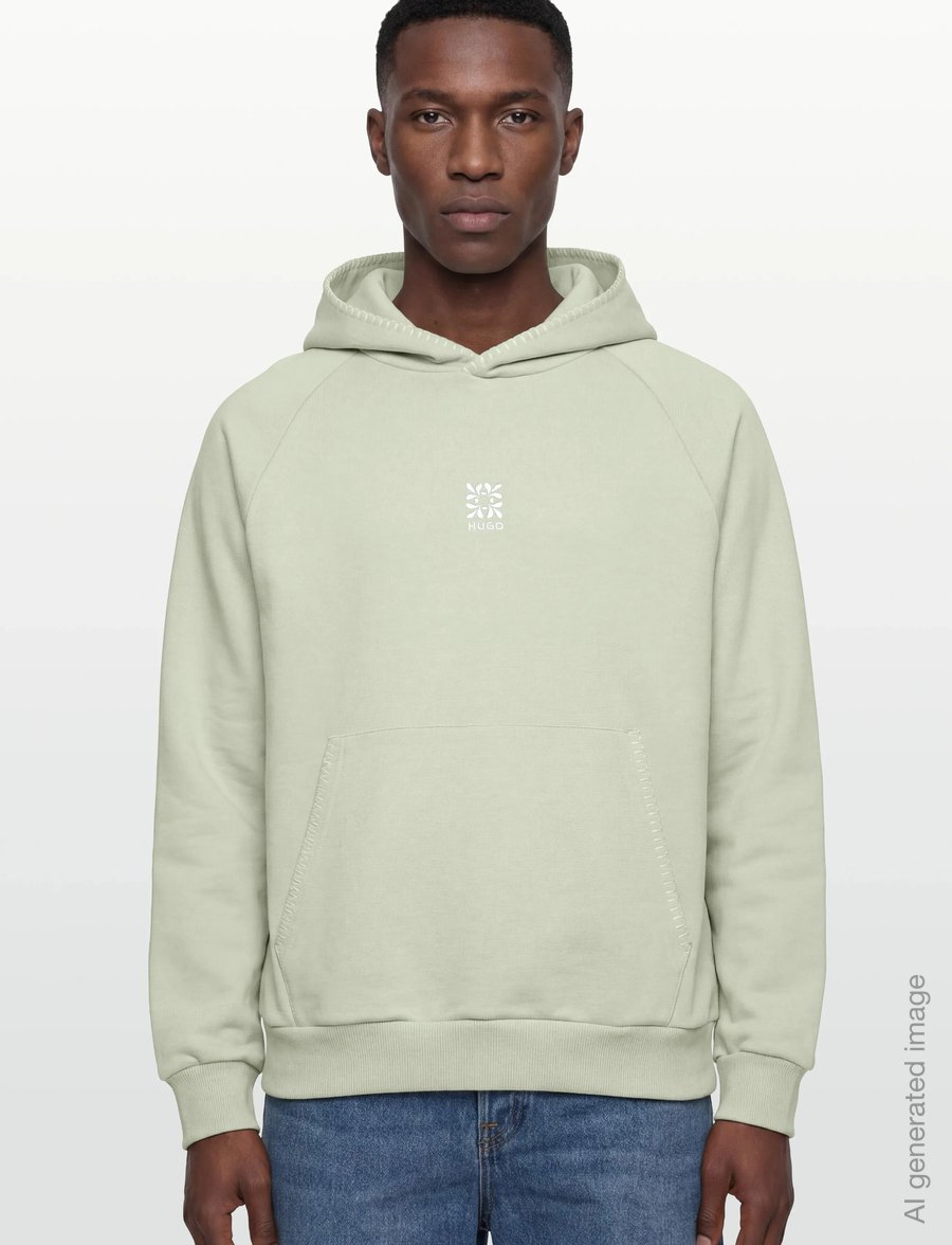 HUGO - Darohood - kapuzenpullover - light/pastel green - 3