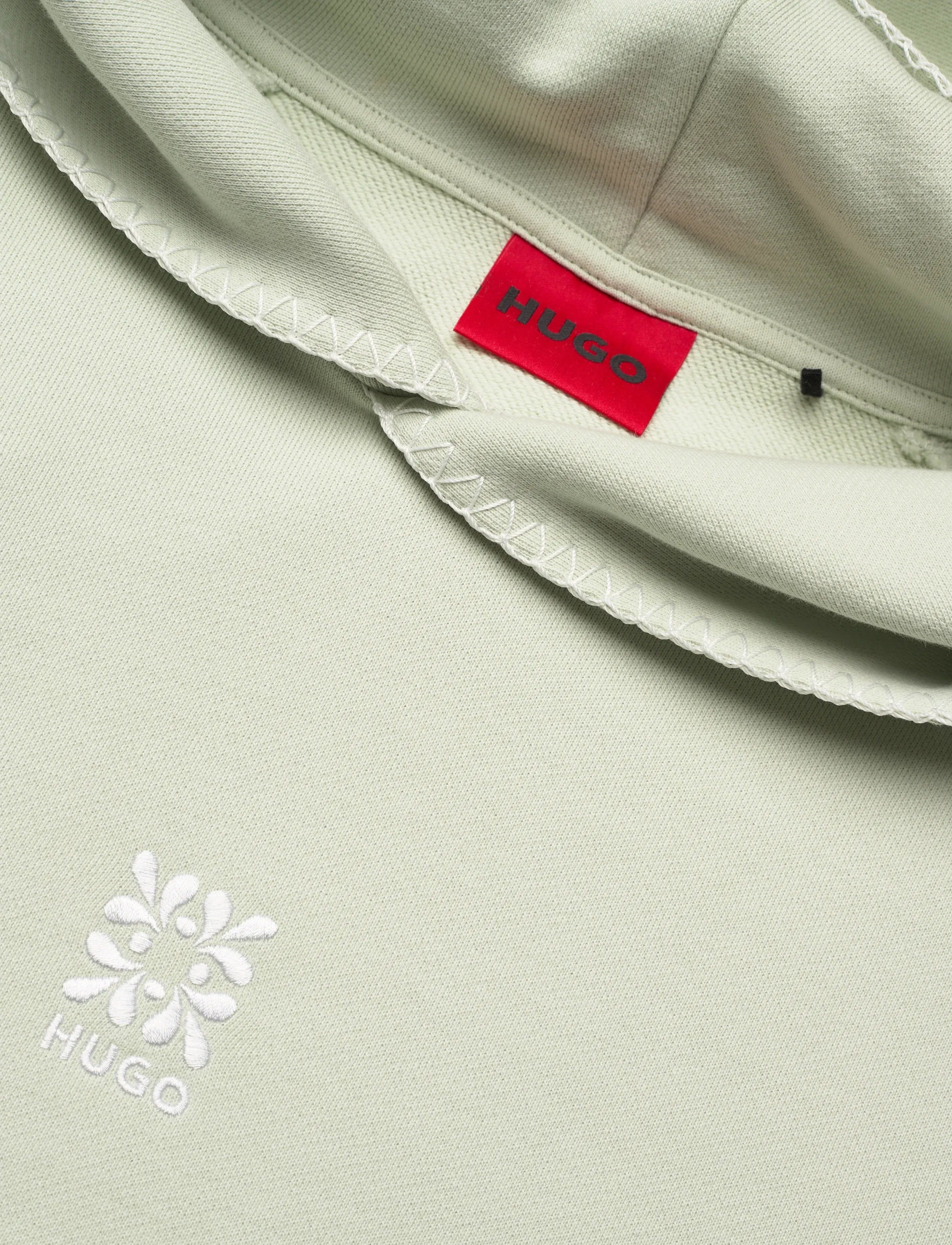 HUGO - Darohood - hoodies - light/pastel green - 5