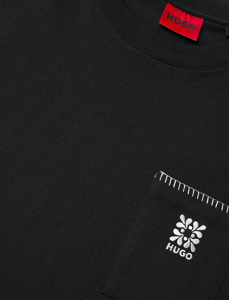 HUGO - Darro - kortärmade t-shirts - black - 2