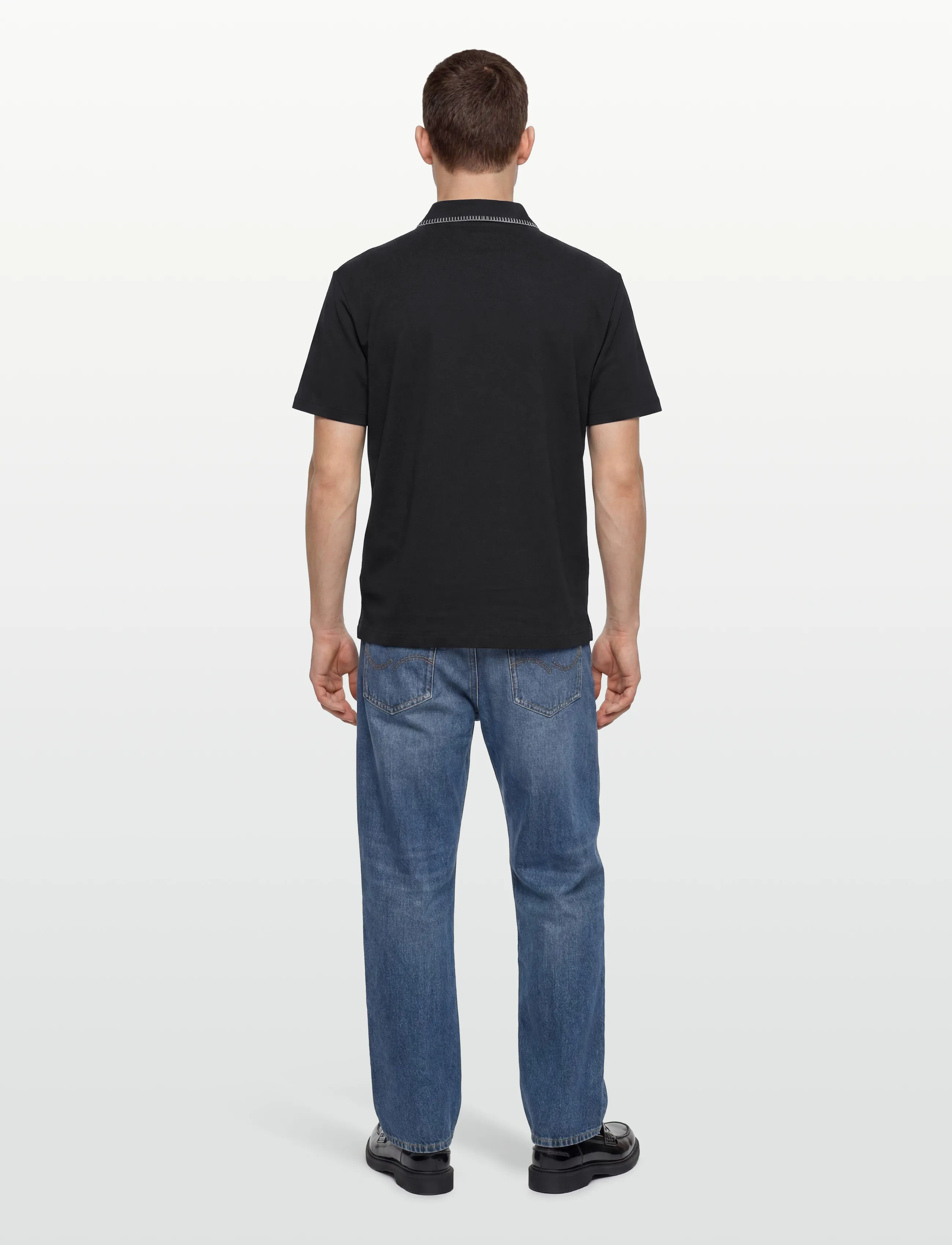 HUGO - Daropolo - kurzärmelig - black - 4
