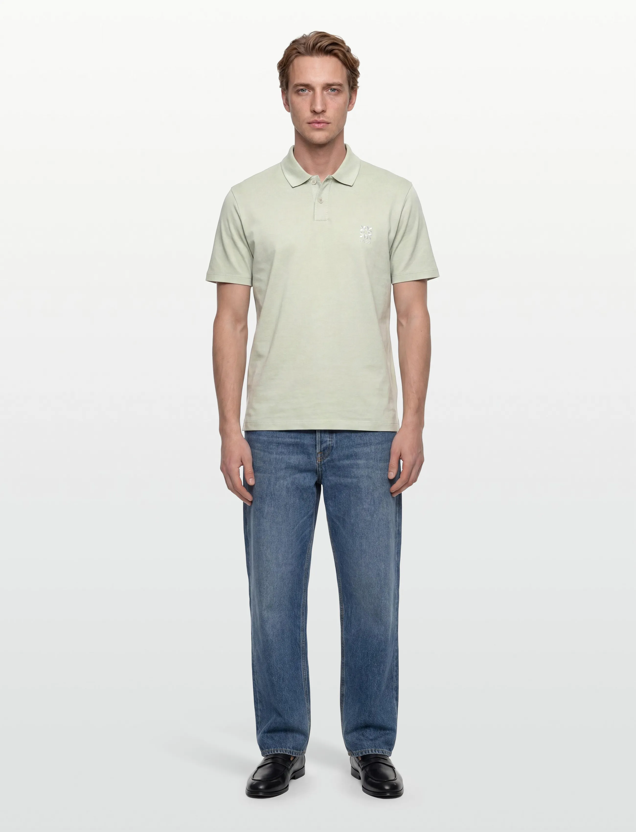 HUGO Daropolo, XS, Polos, Grün - Short-sleeved, Männerswear