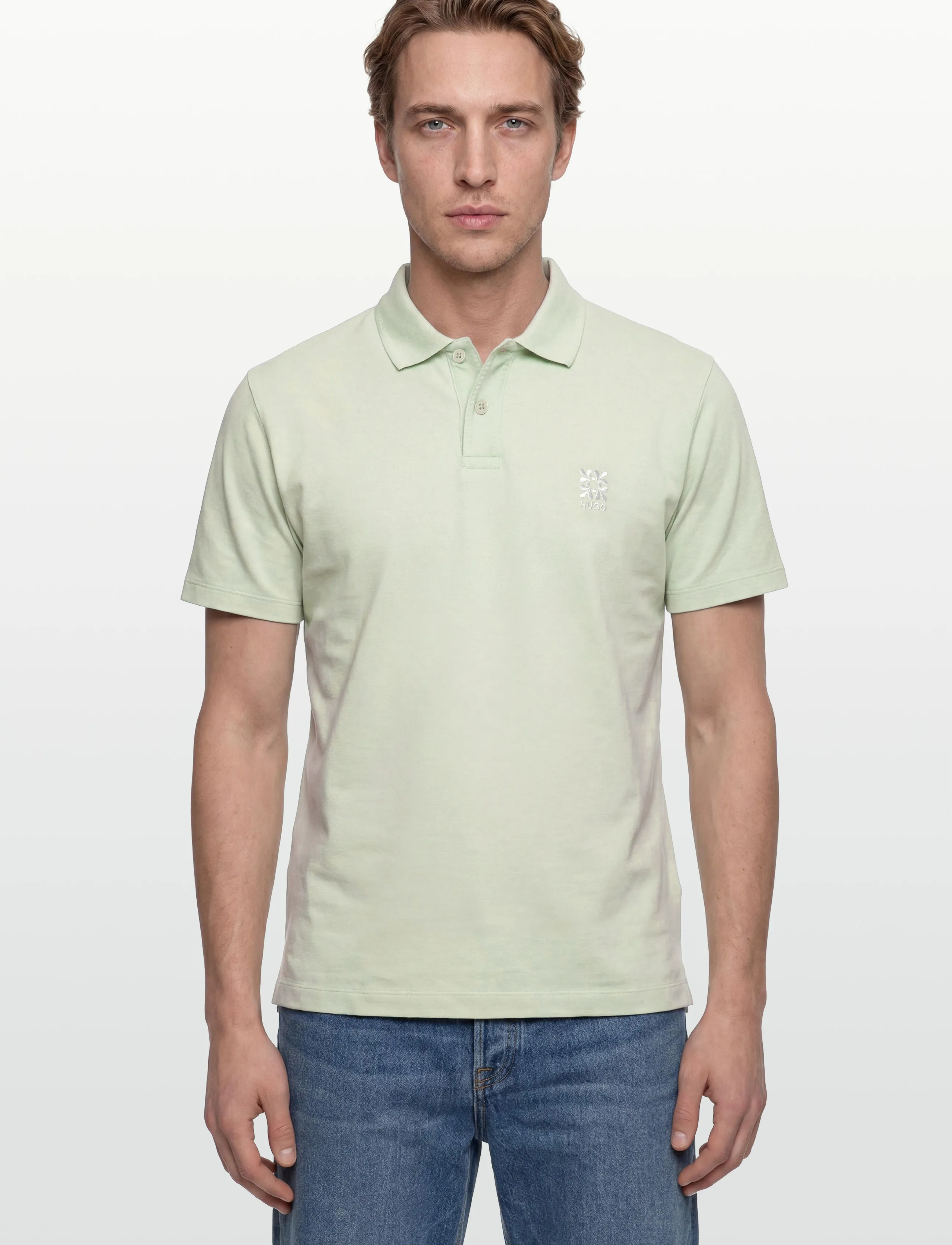 HUGO - Daropolo - kurzärmelig - light/pastel green - 3