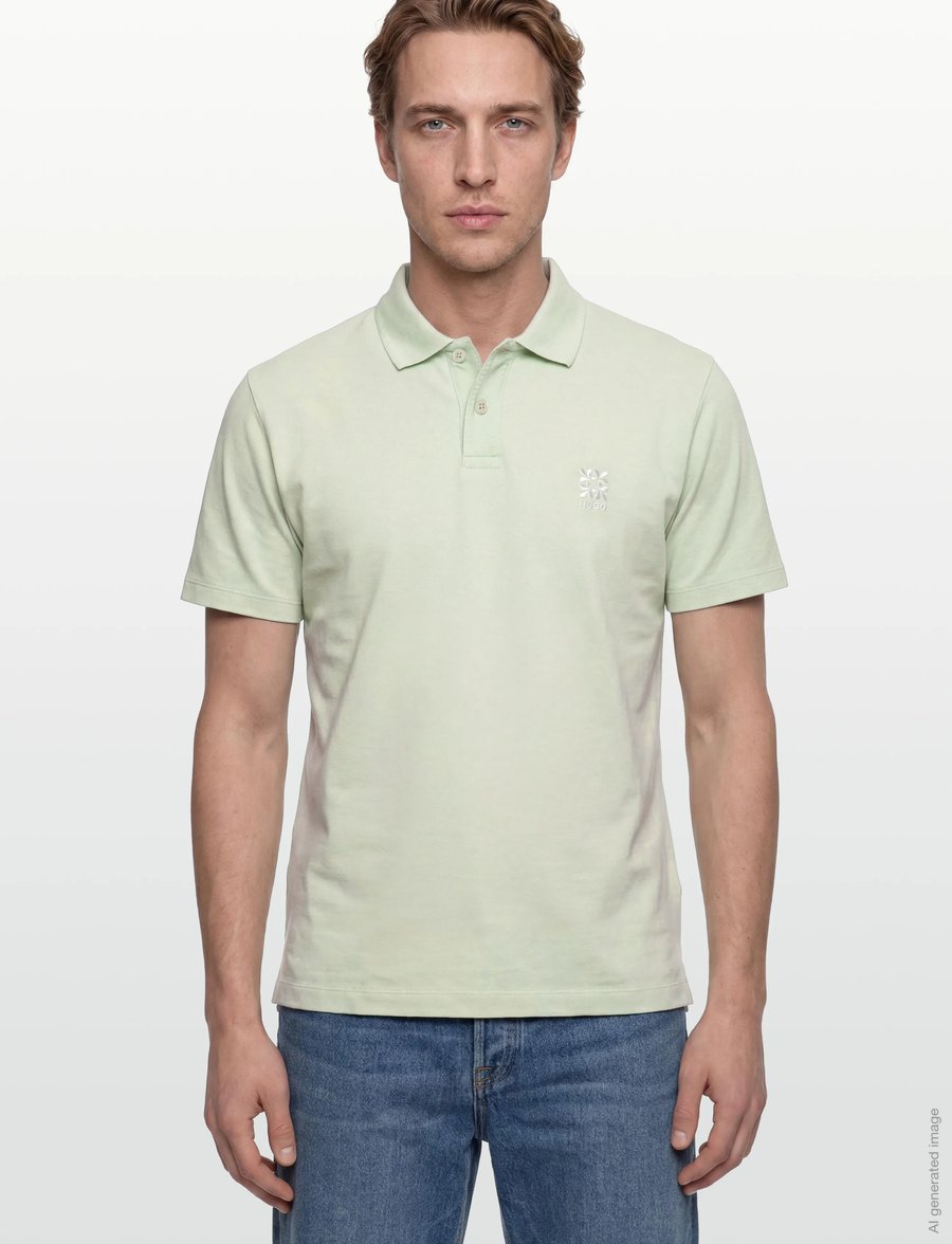 HUGO - Daropolo - kurzärmelig - light/pastel green - 3