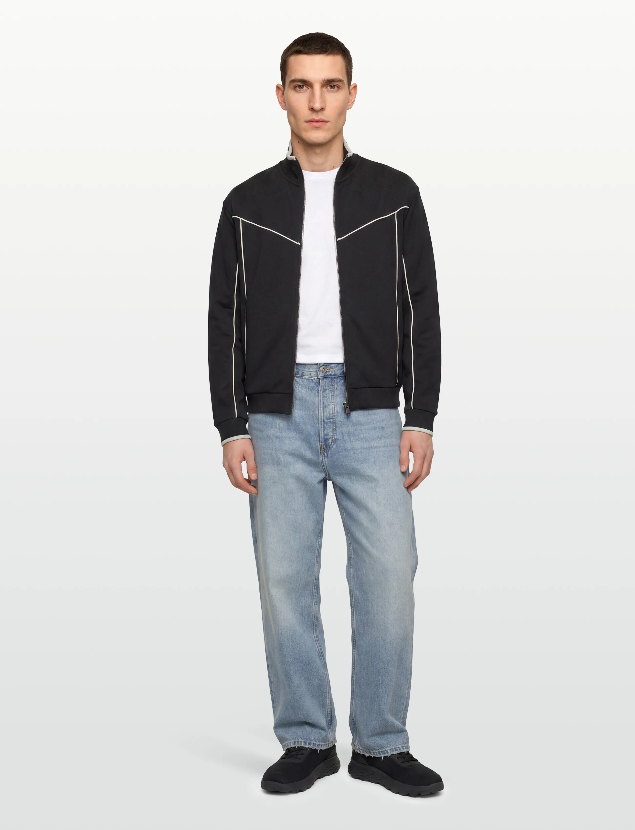 HUGO Darynt, L, Jackets, Schwarz - Light Männerswear