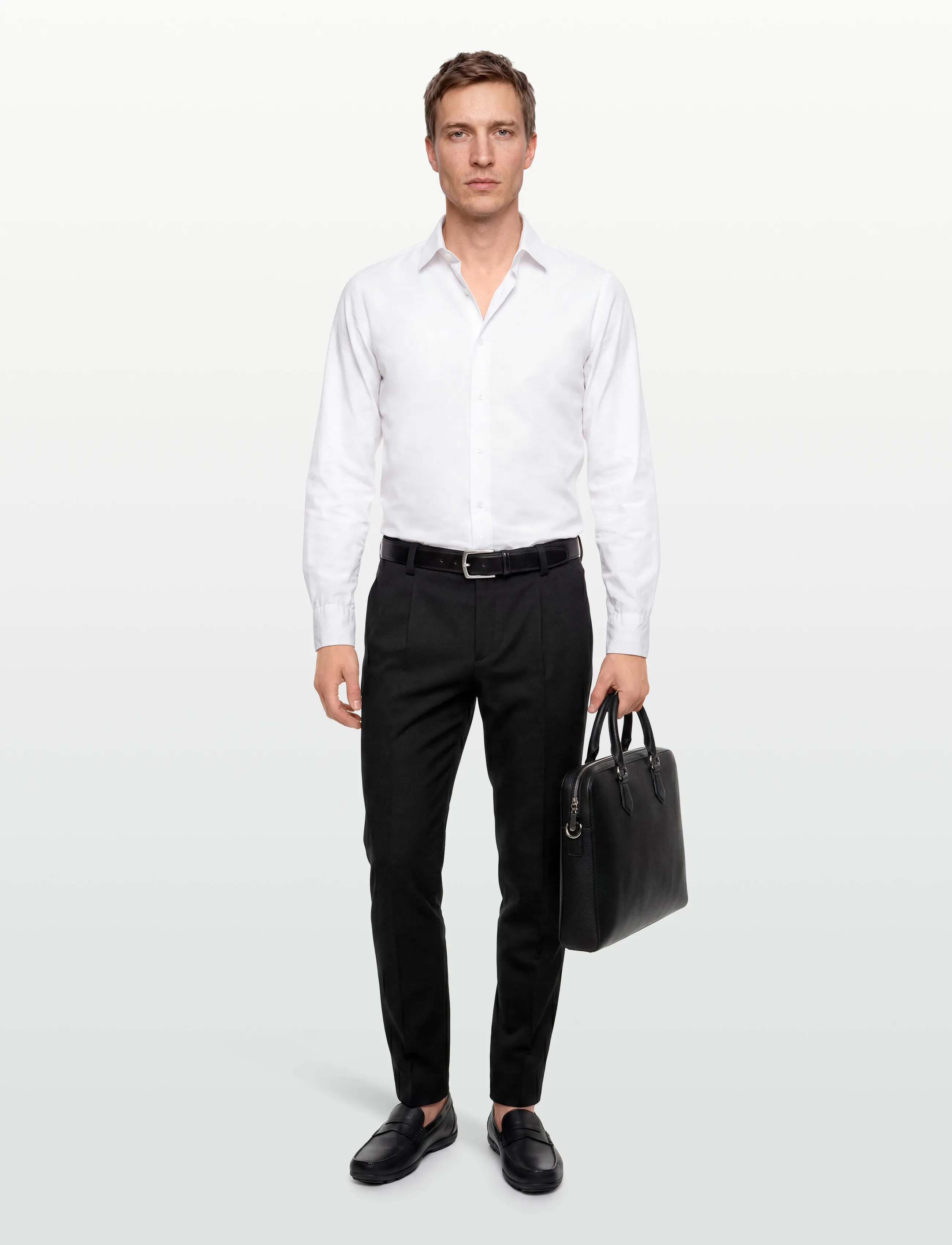 HUGO Hesten261F1J-H - Bukser - BLACK / black