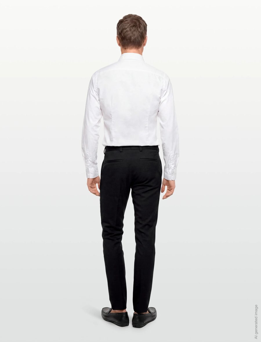 HUGO - Hesten261F1J-H - anzugshosen - black - 4