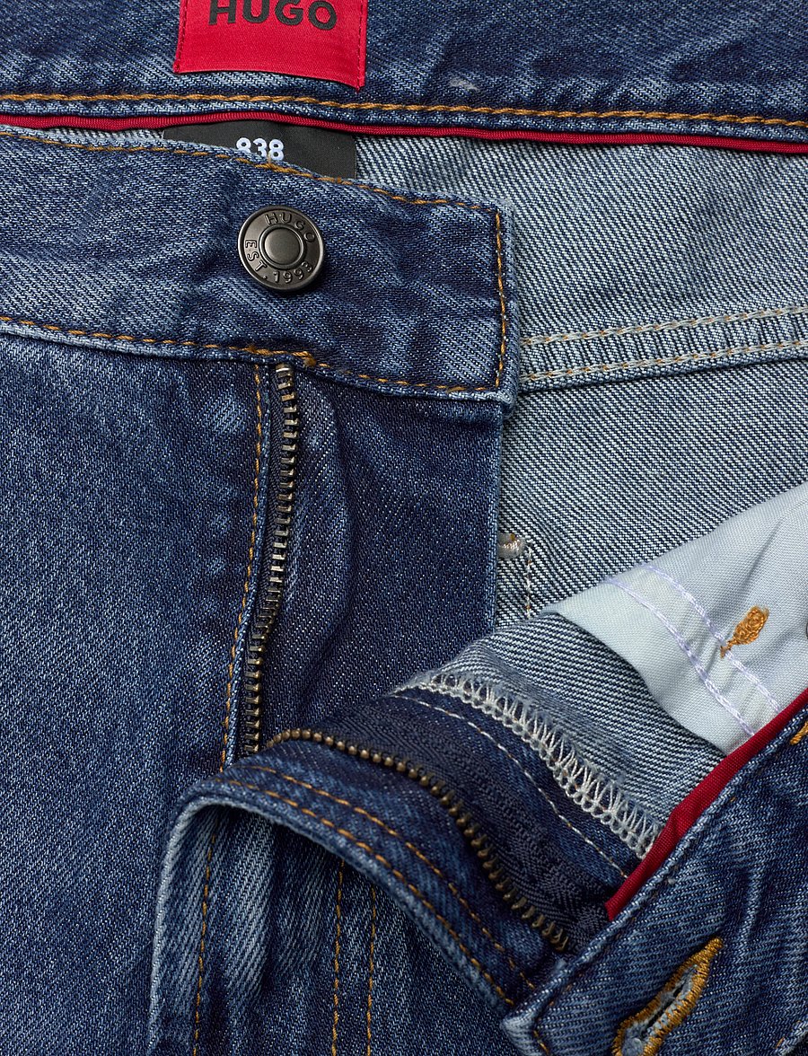 HUGO - HUGO 838 - regular jeans - navy - 3