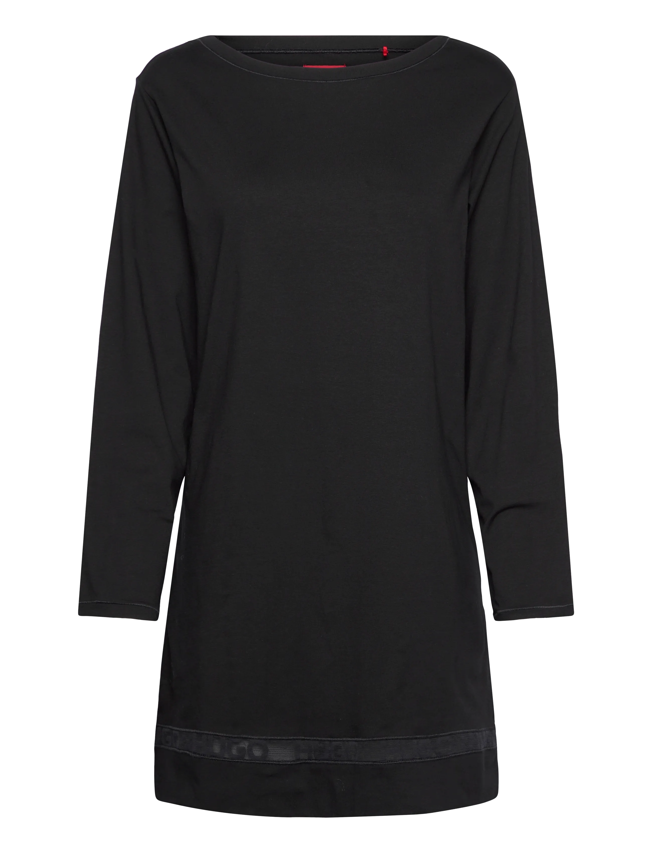 HUGO Mesh Logo Nighty, XS, Night & Loungewear, Schwarz - Nightdresses, Frauen