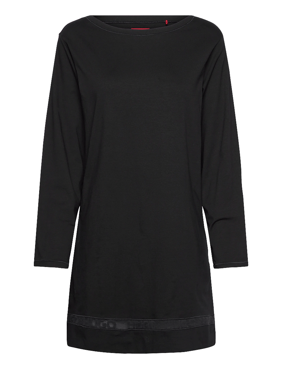 HUGO - MESH LOGO NIGHTY - nattlinnen - black - 0
