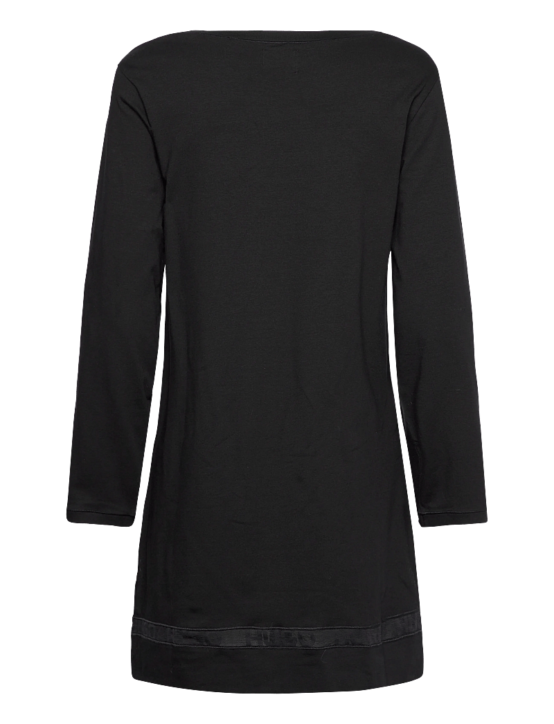 HUGO - MESH LOGO NIGHTY - nachthemden - black - 1