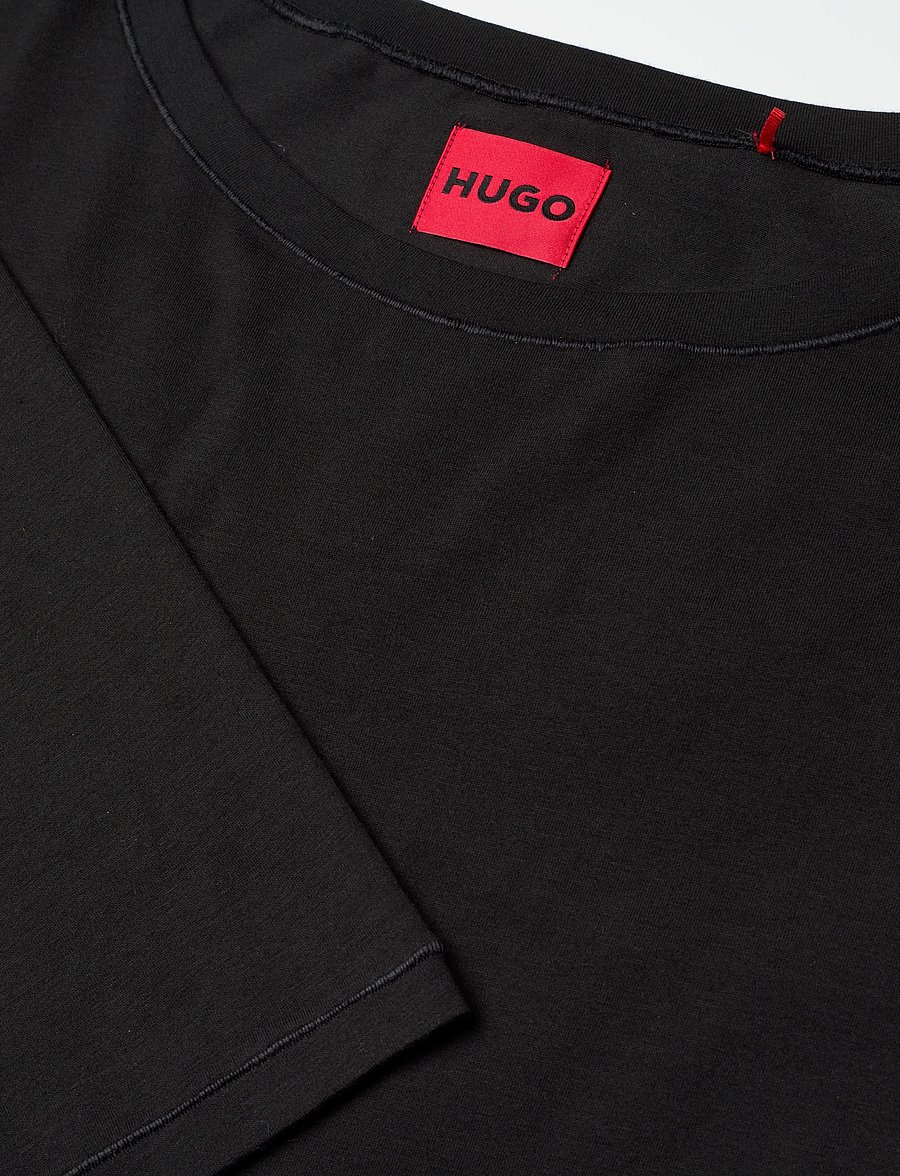 HUGO - MESH LOGO NIGHTY - nattlinnen - black - 2