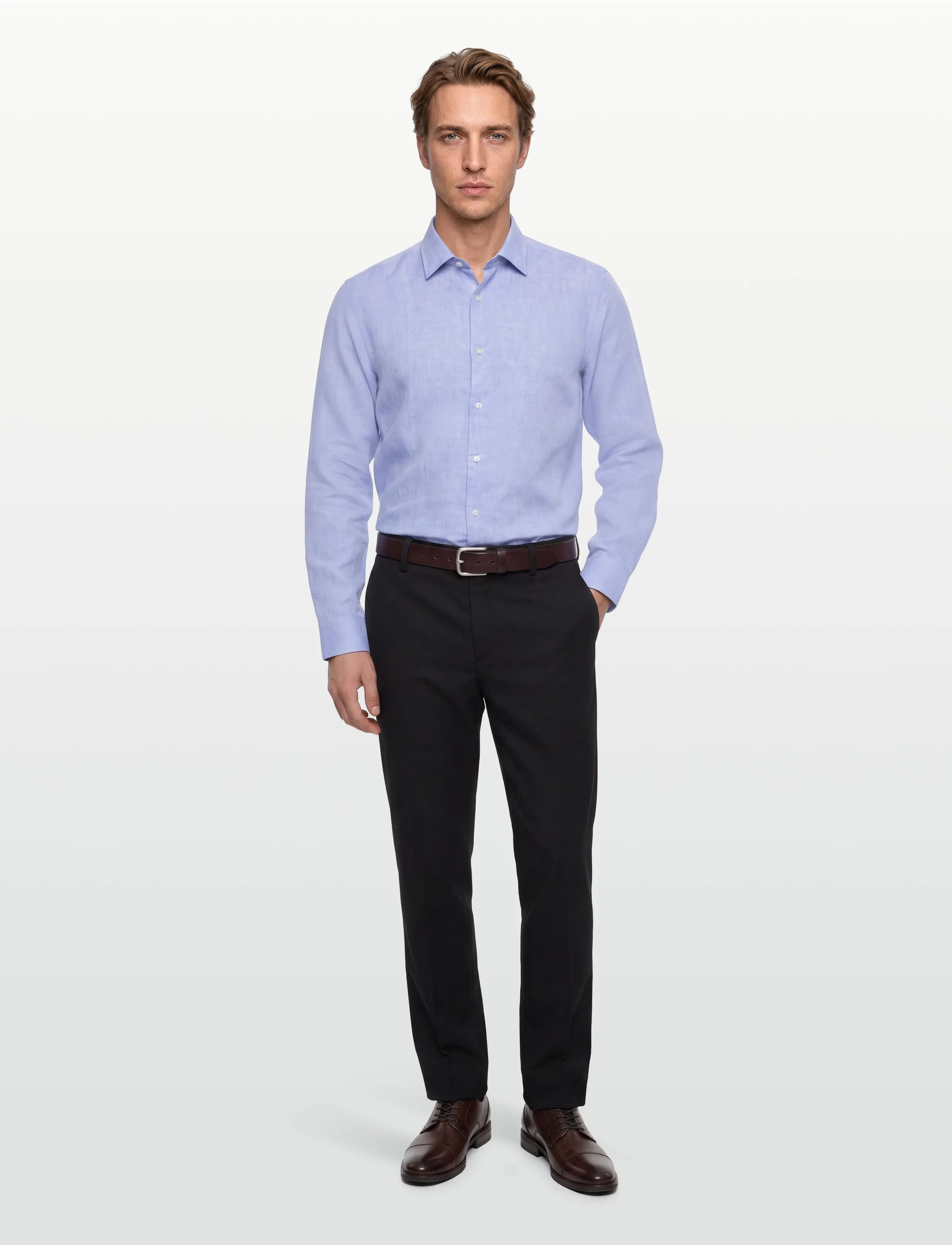 HUGO Genar253 - Hosen - BLACK / black