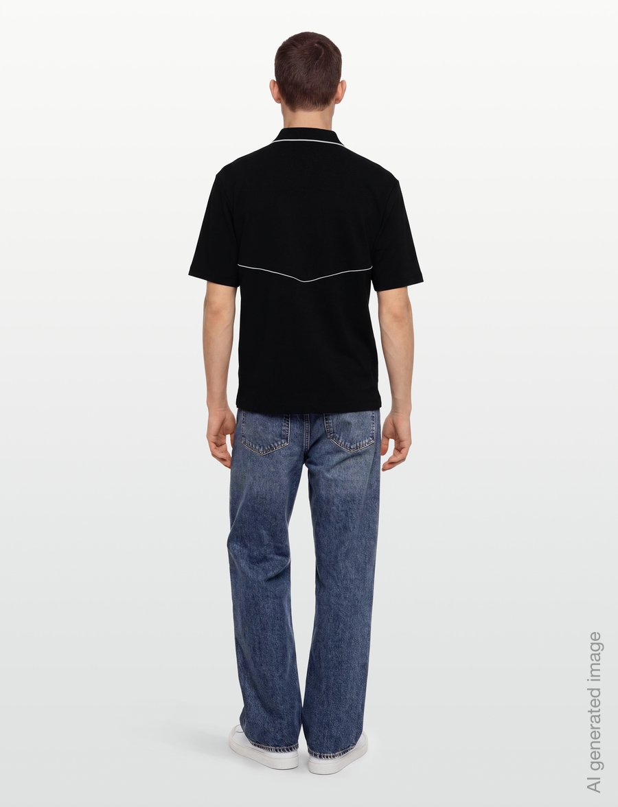 HUGO - Daryo - kortärmade pikéer - black - 4