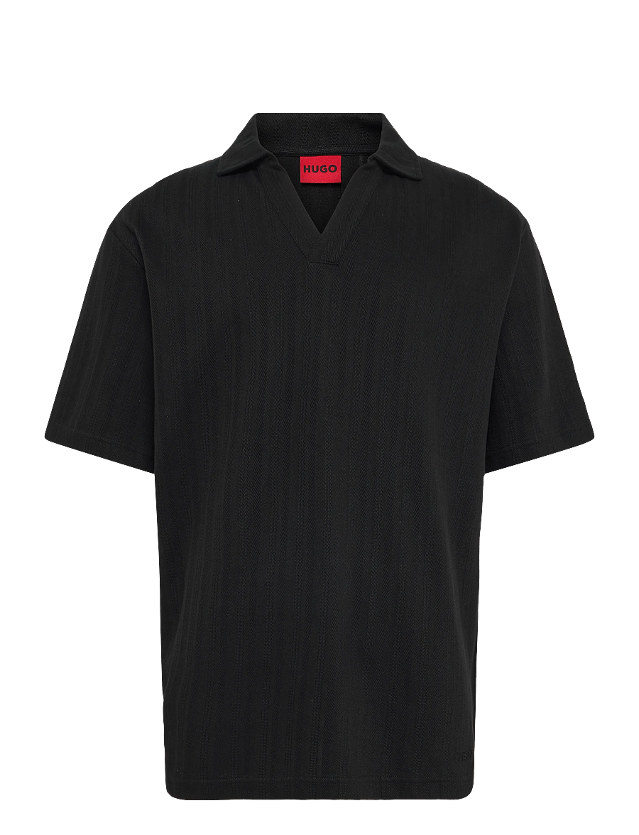 HUGO - Dalibo - polo krekli ar īsām piedurknēm - black - 1
