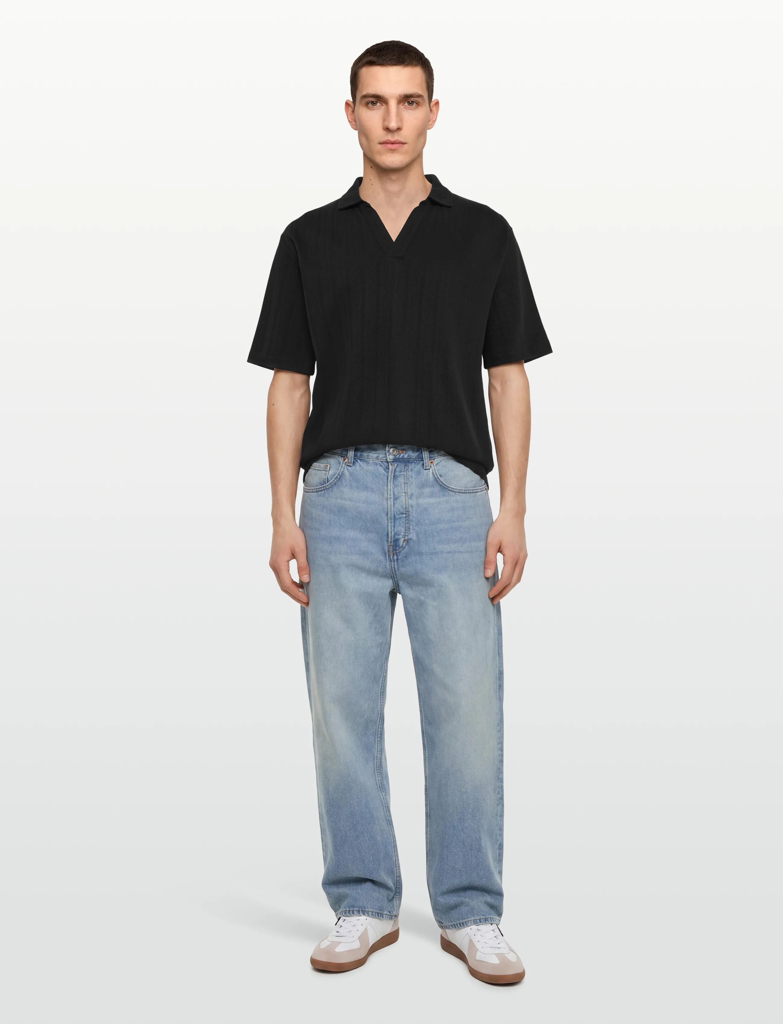 HUGO Dalibo - Polo Shirts - BLACK / black