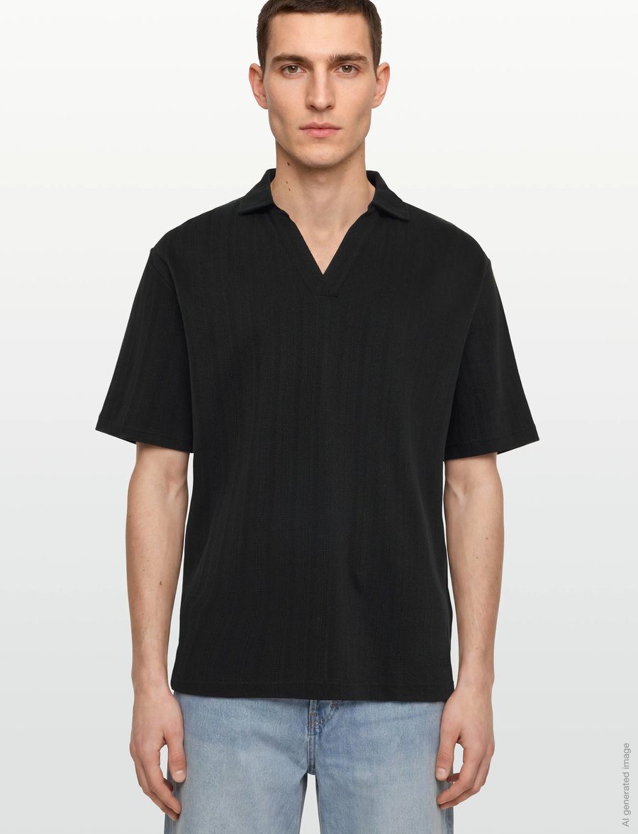 HUGO - Dalibo - polo krekli ar īsām piedurknēm - black - 3