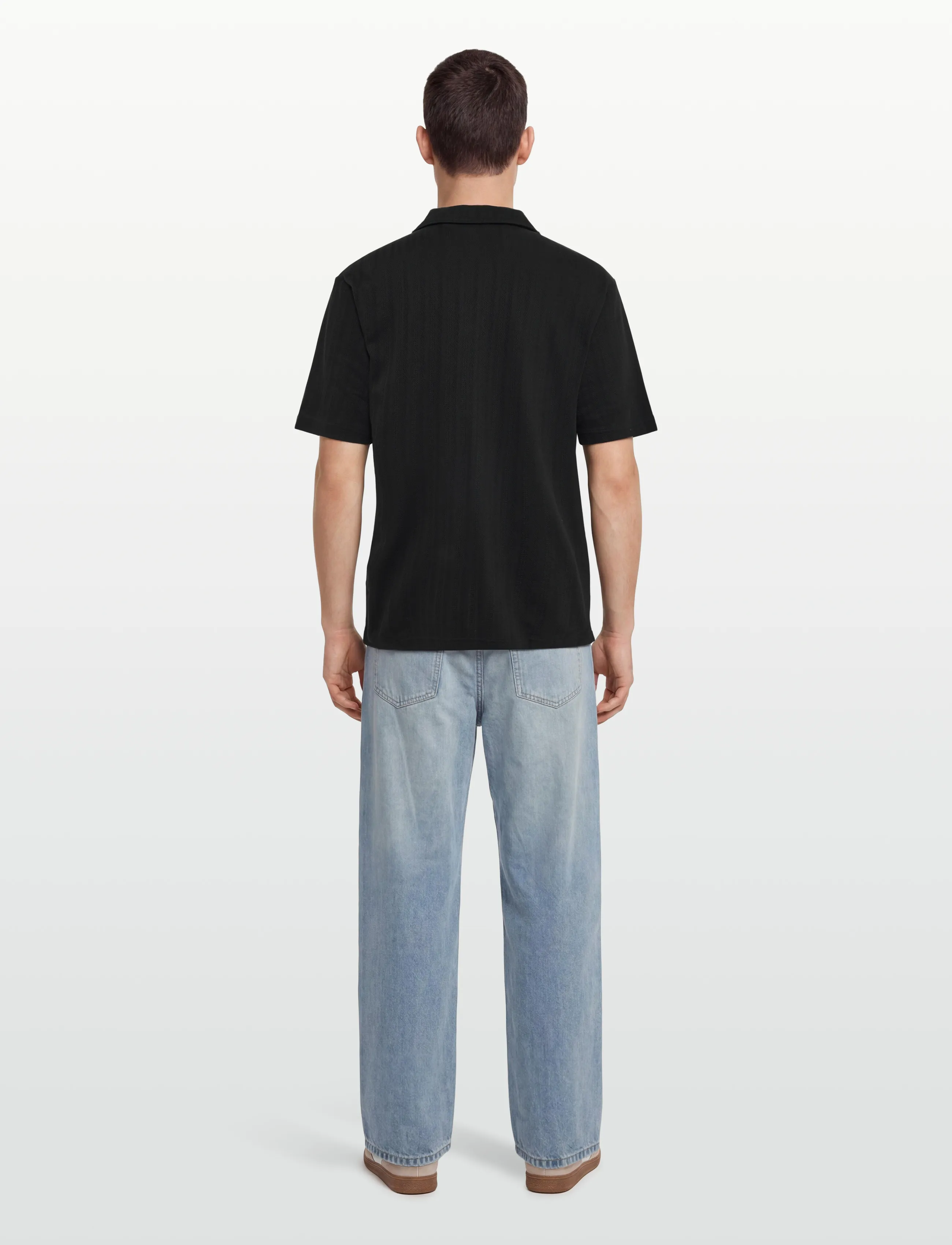 HUGO - Dalibo - polo krekli ar īsām piedurknēm - black - 4