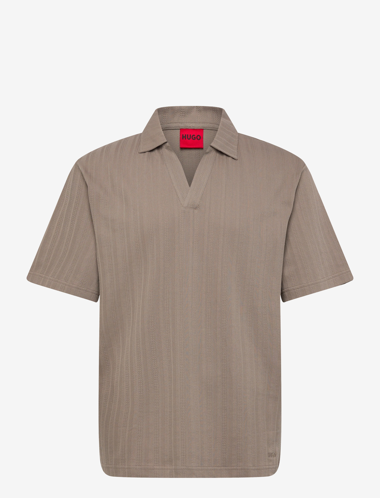 HUGO - Dalibo - kortærmede poloer - light/pastel brown - 0