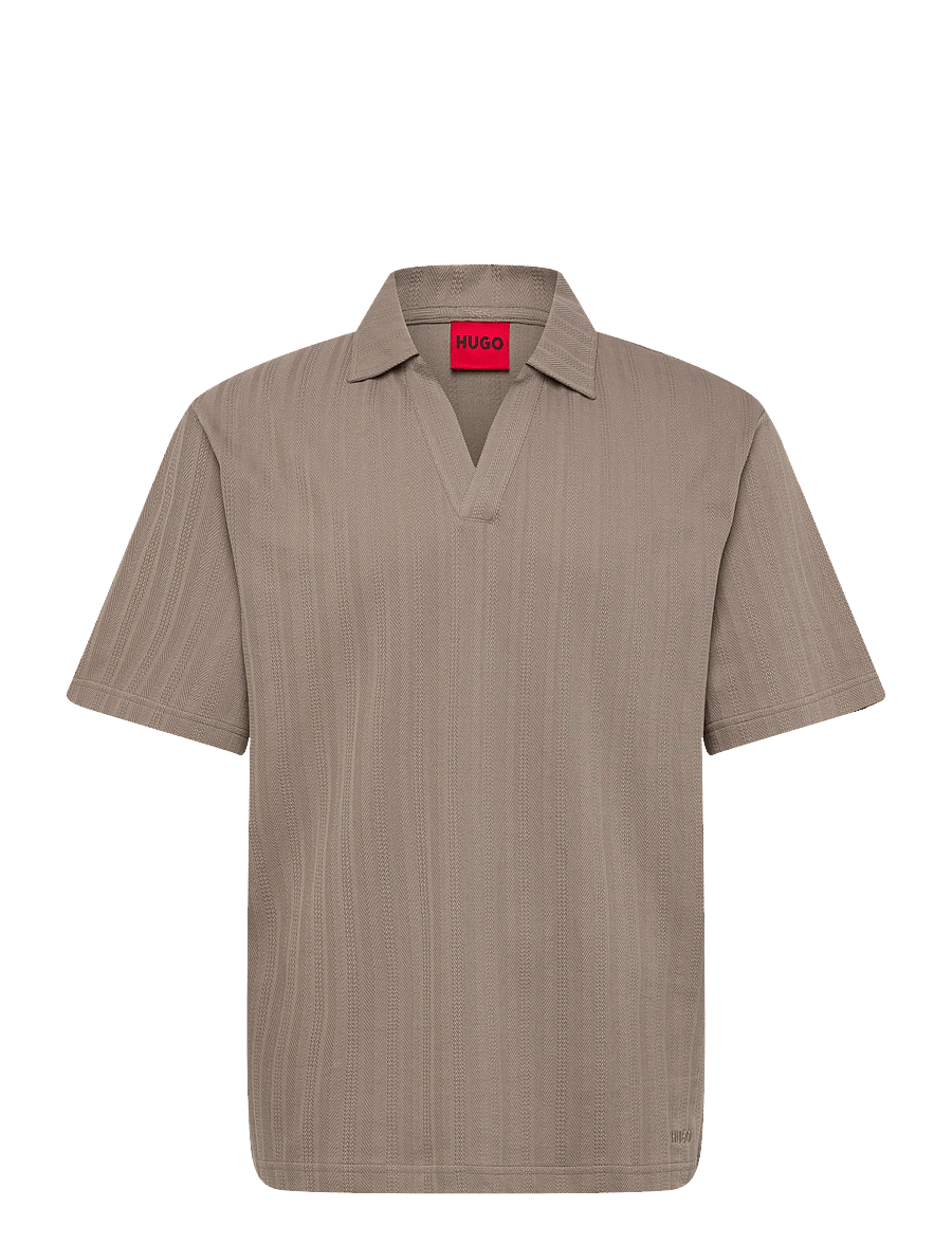 HUGO - Dalibo - kortærmede poloer - light/pastel brown - 1