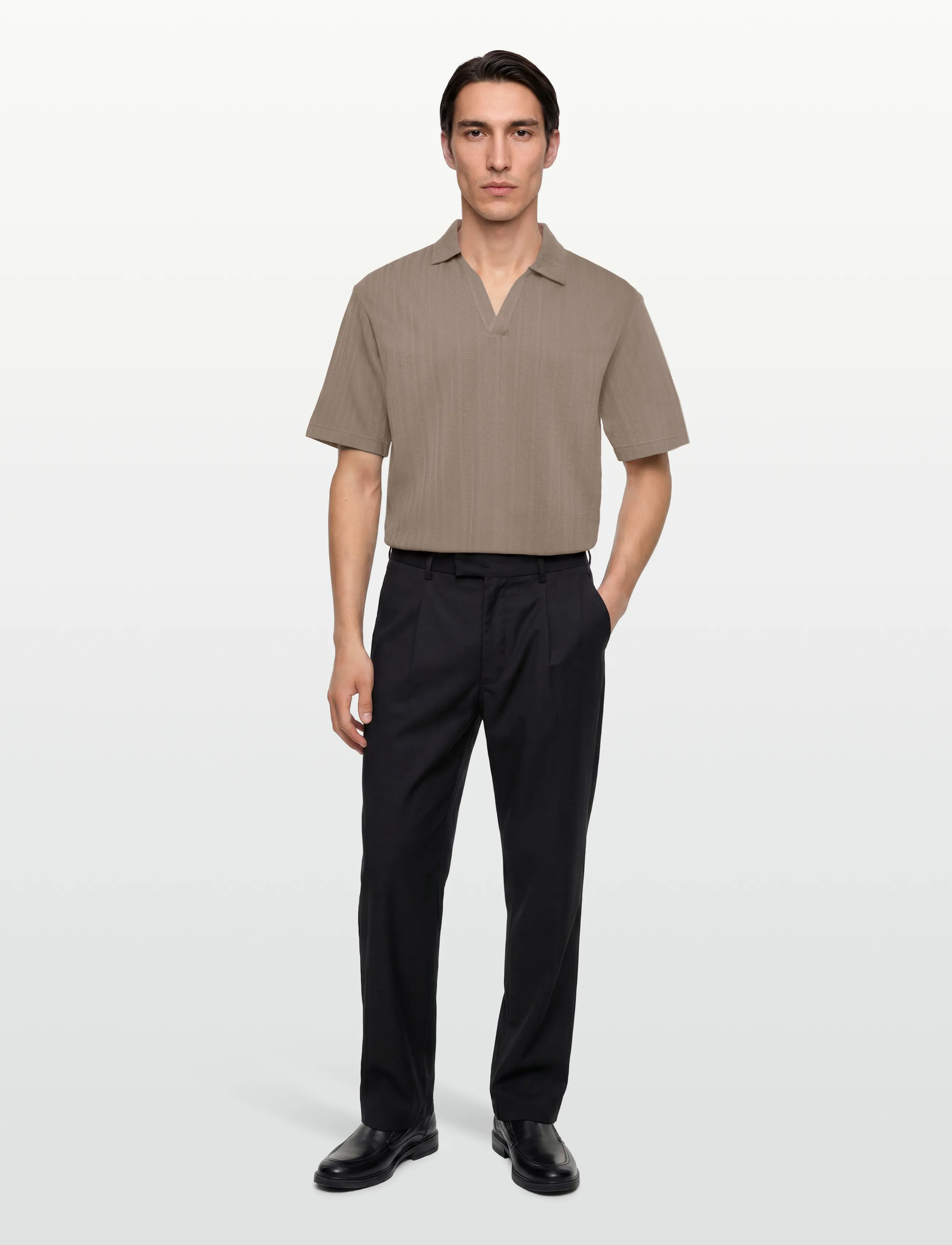HUGO - Dalibo - kurzärmelig - light/pastel brown - 0