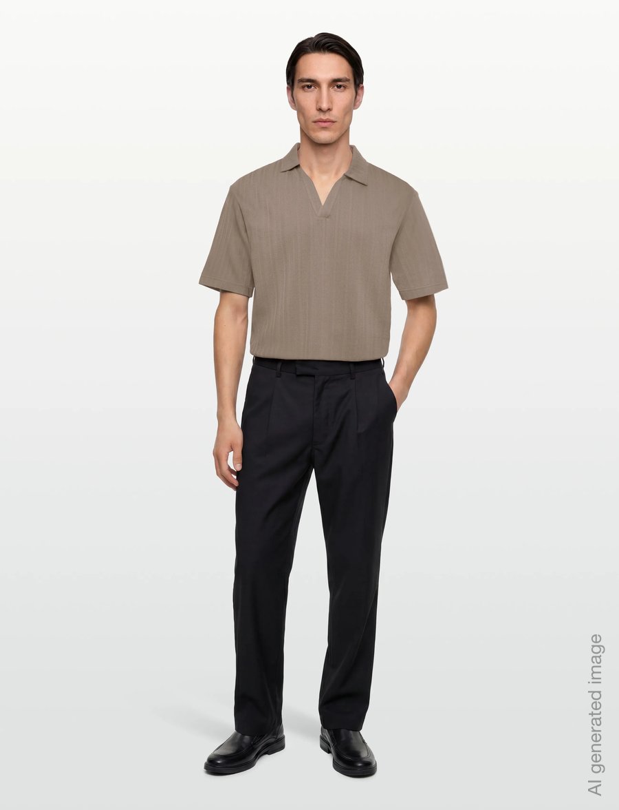 HUGO - Dalibo - kortærmede poloer - light/pastel brown - 0