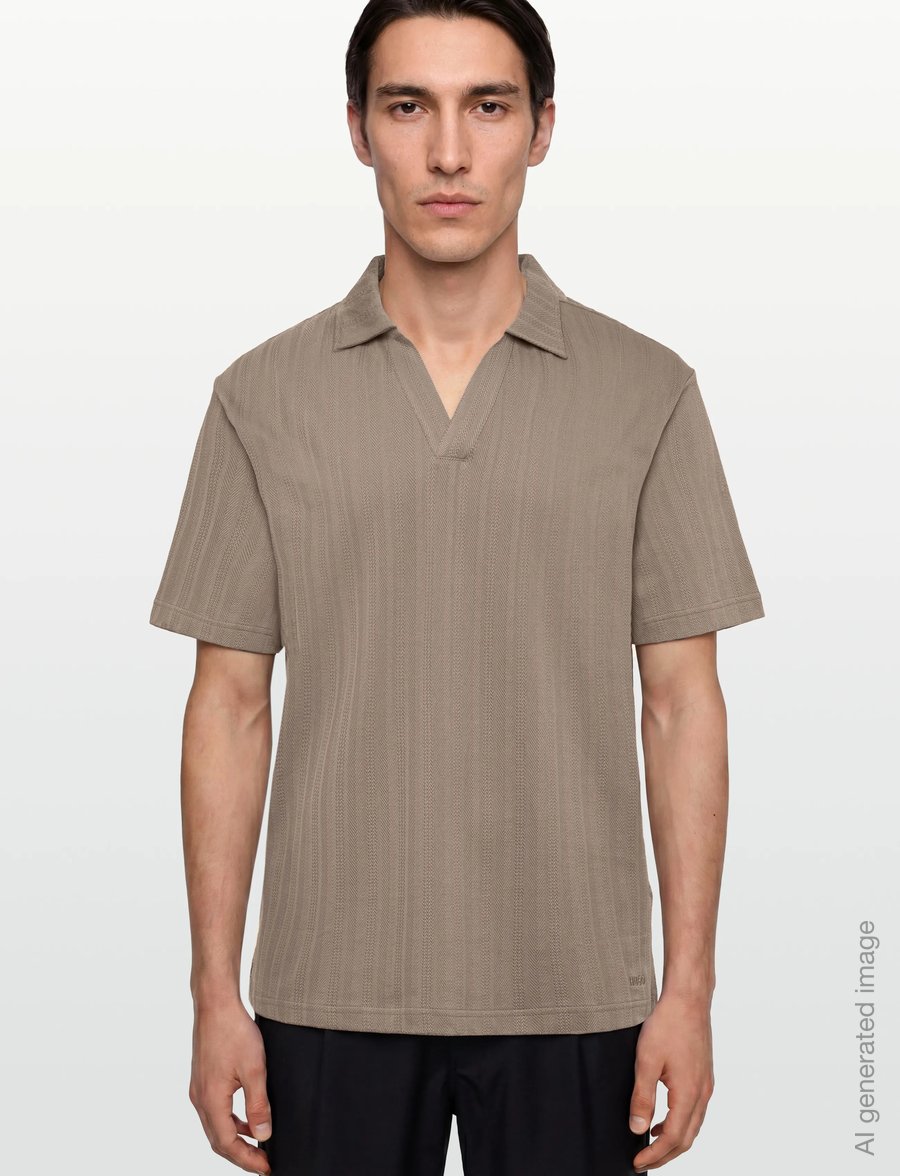 HUGO - Dalibo - kortærmede poloer - light/pastel brown - 3