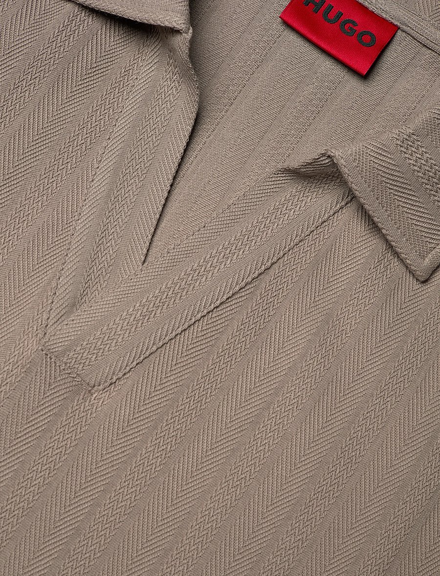 HUGO - Dalibo - kortærmede poloer - light/pastel brown - 5