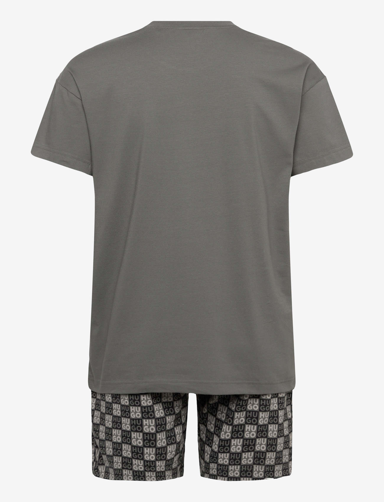HUGO - AARON_SHORT SET - pidžaamakomplekt - dark green - 1