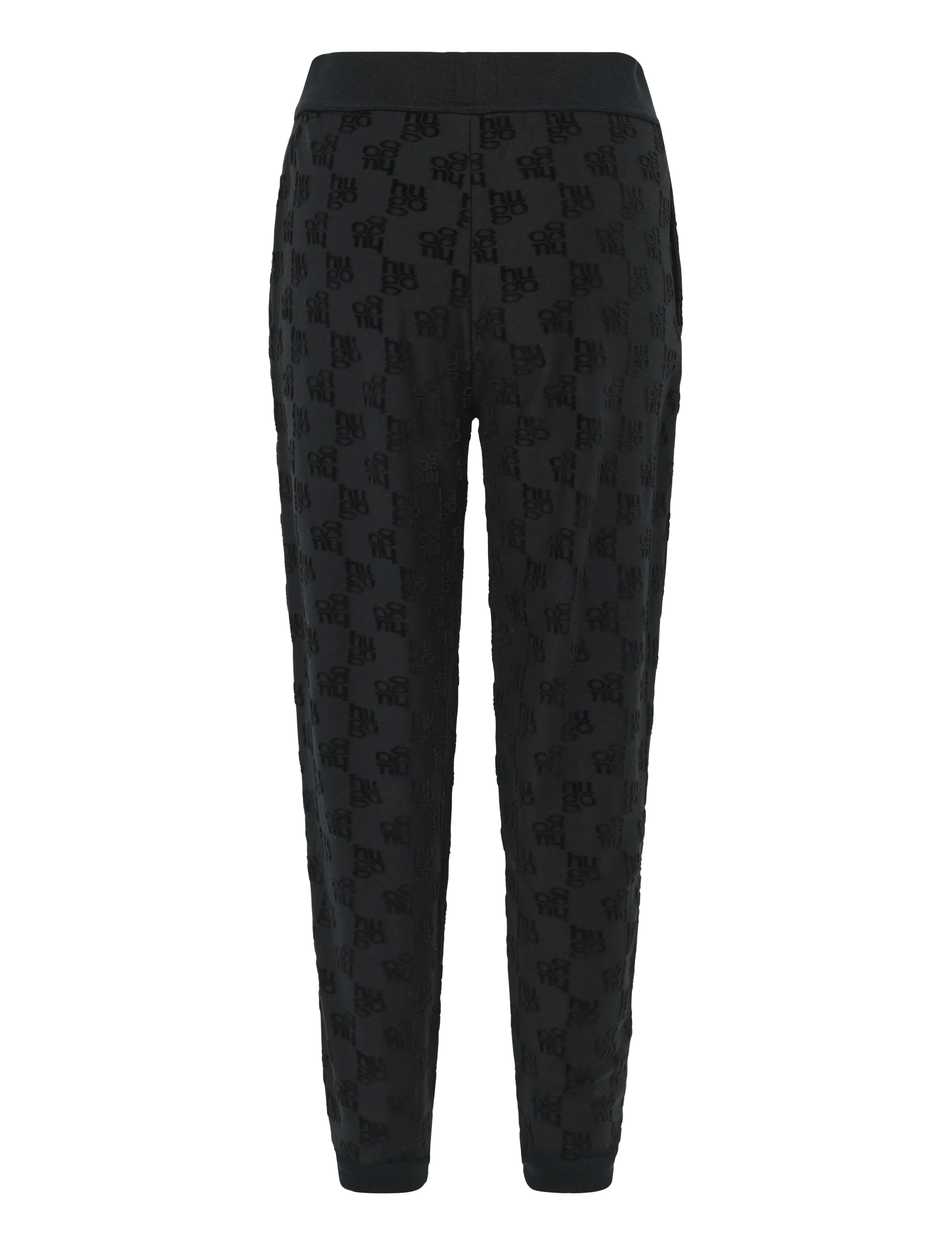 HUGO - TERRYMONOGRAM_PANTS - black - 1