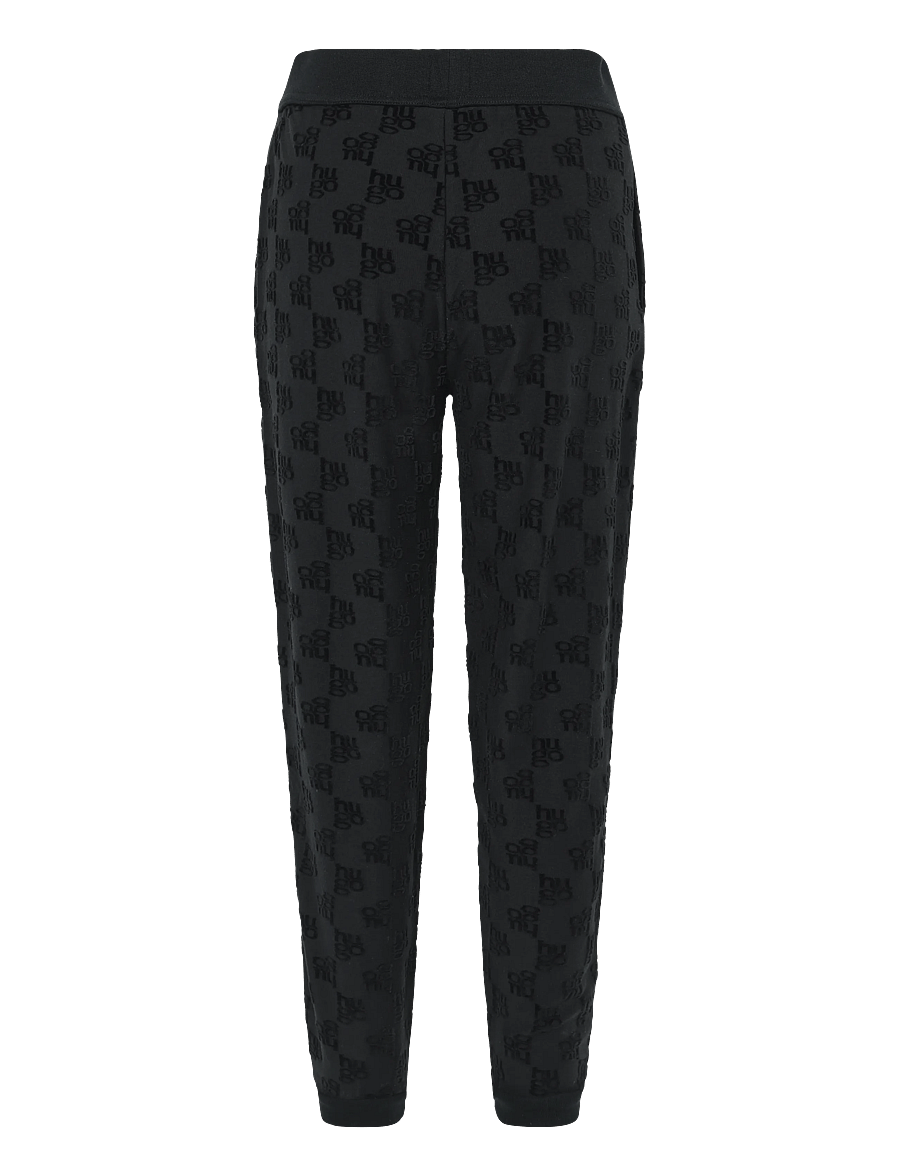 HUGO - TERRYMONOGRAM_PANTS - black - 1