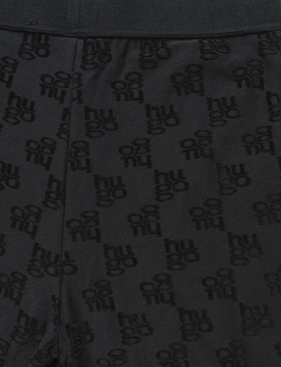 HUGO - TERRYMONOGRAM_PANTS - black - 3
