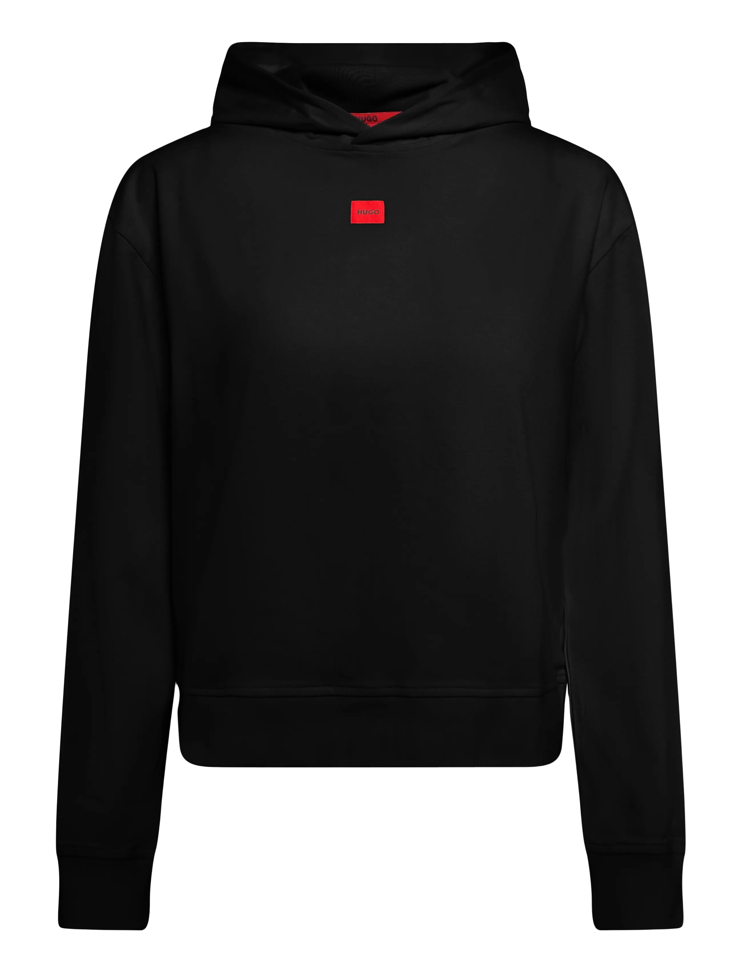 HUGO SIGNATURE_HOODIE - HUGO - BLACK / black