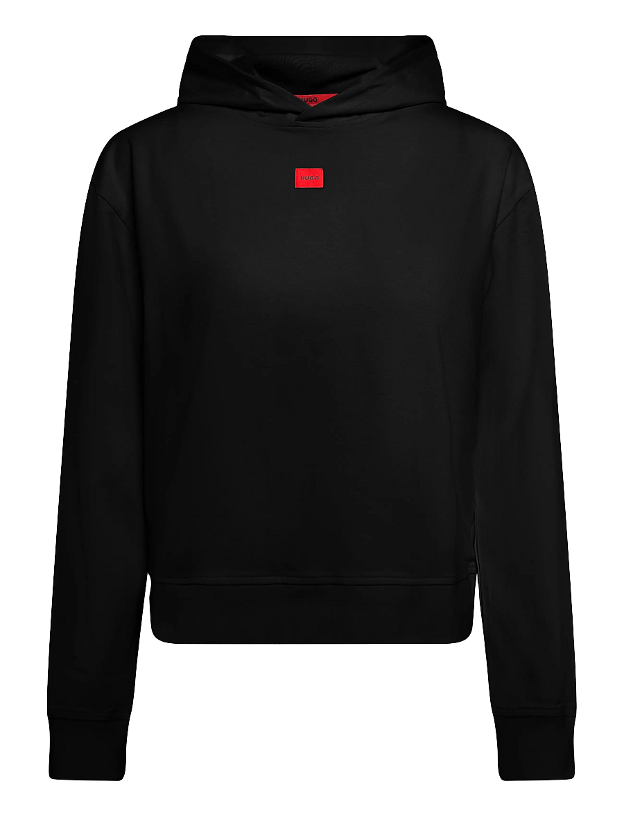 HUGO - SIGNATURE_HOODIE - enkeltradede blazere - black - 0