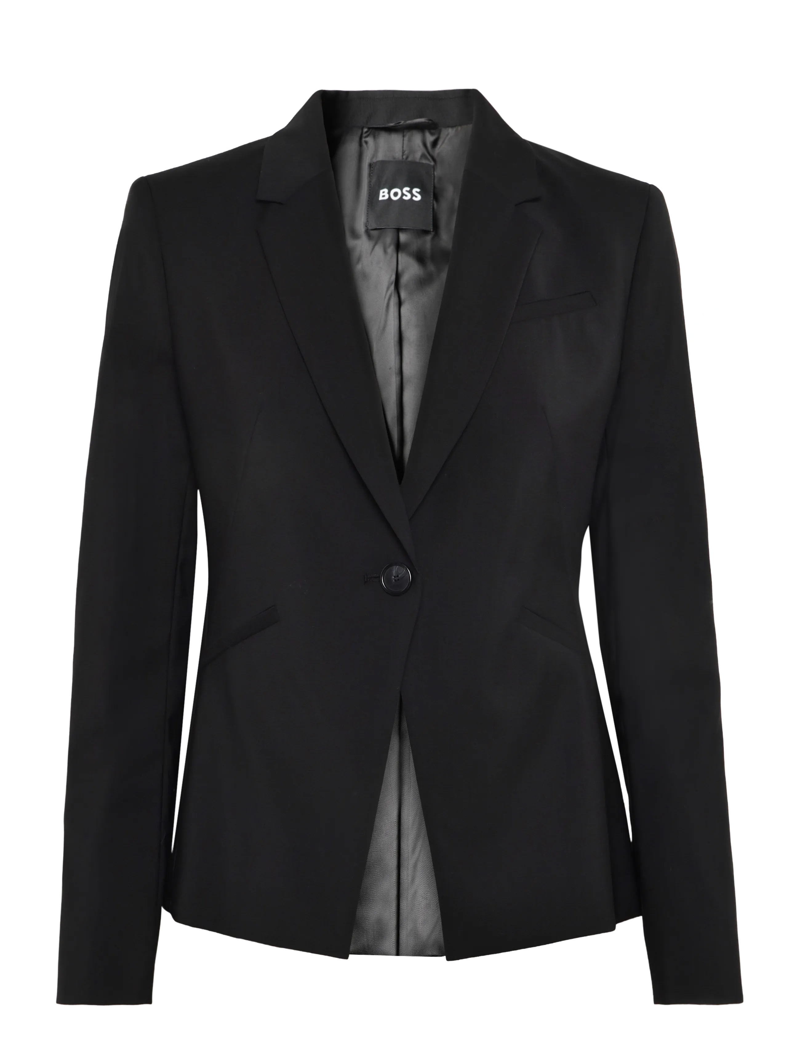 HUGO SIGNATURE_HOODIE - Kläder - BLACK / black