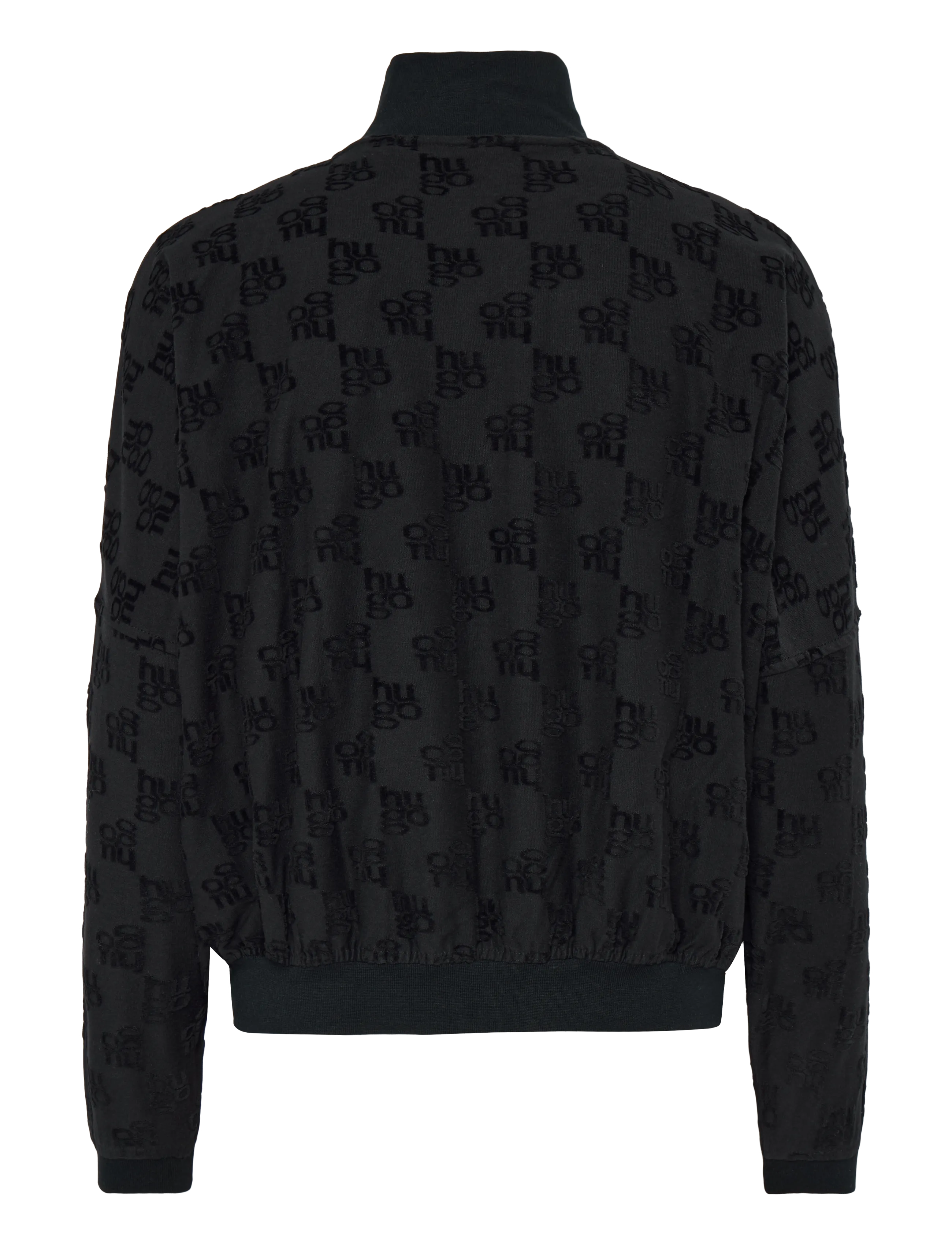 HUGO - TERRYMONOGRAM_JACKET - black - 1