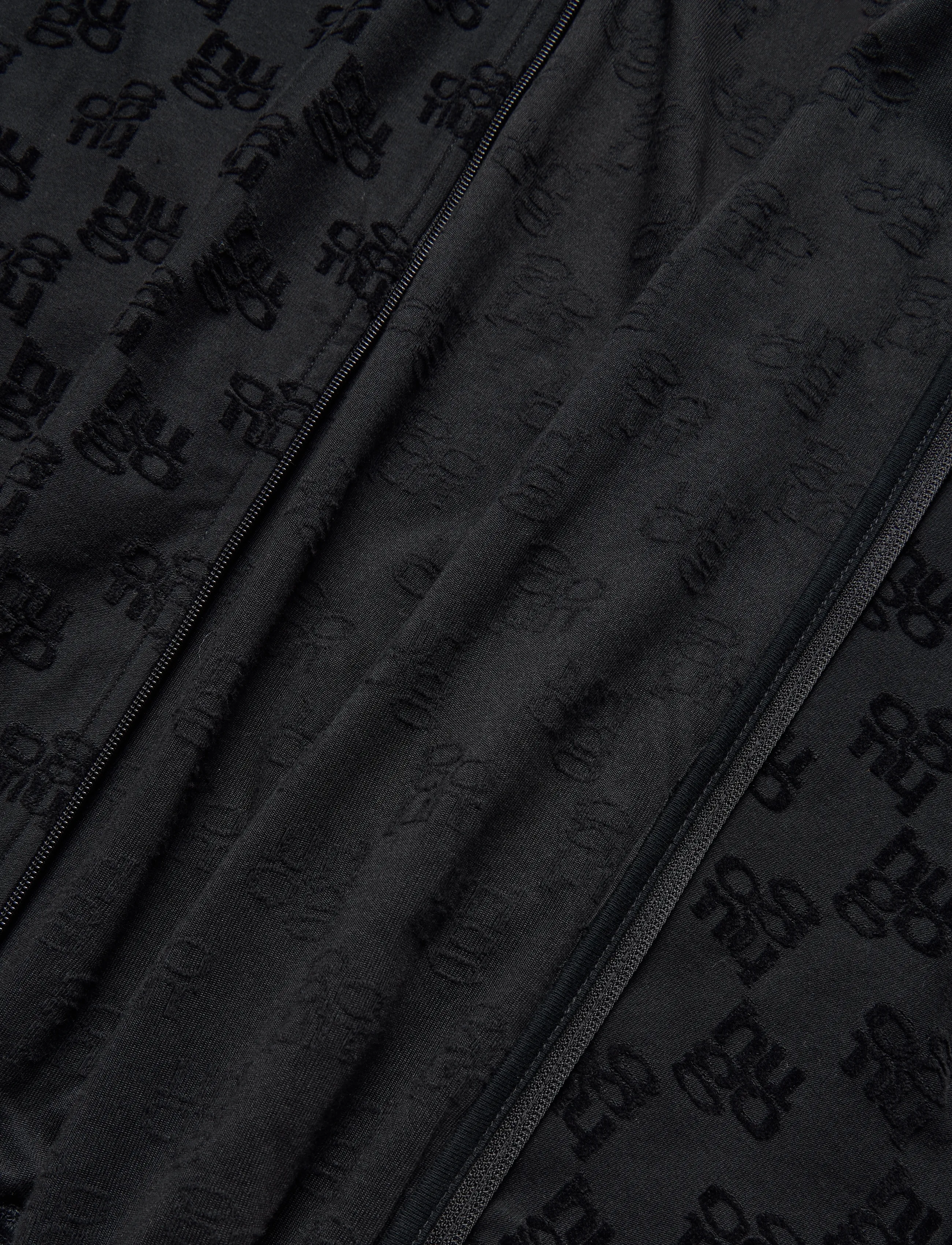 HUGO - TERRYMONOGRAM_JACKET - black - 4