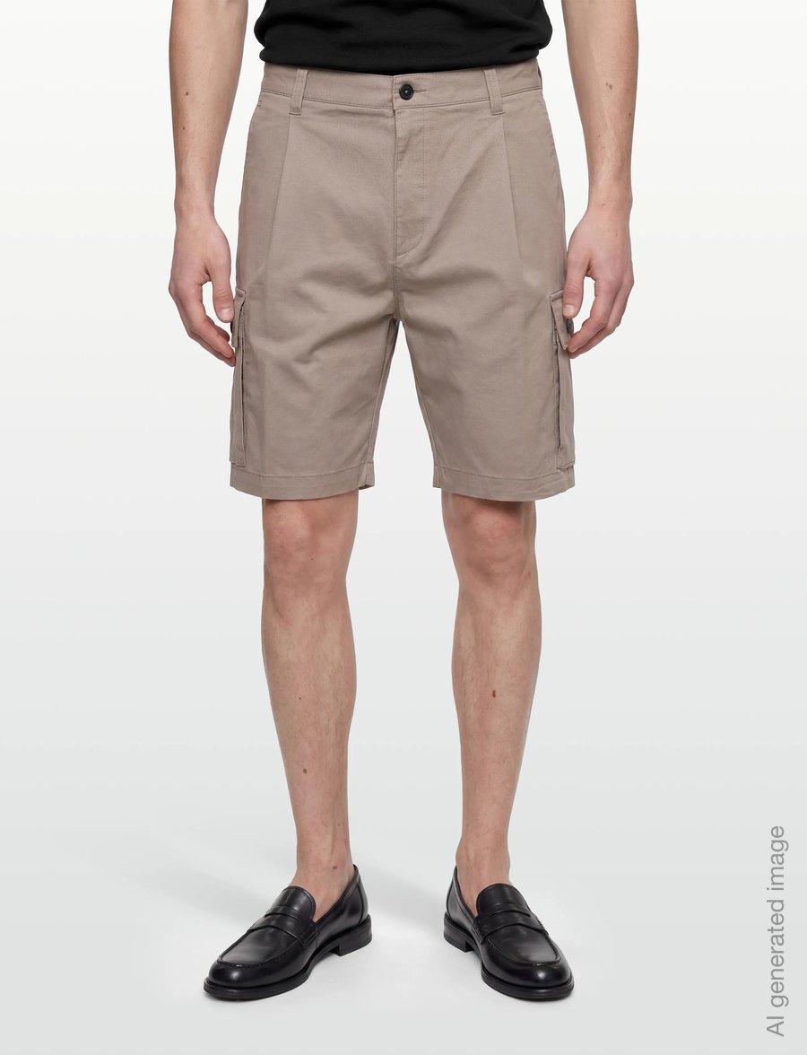 HUGO - Craysen262S - cargo shorts - light/pastel brown - 5