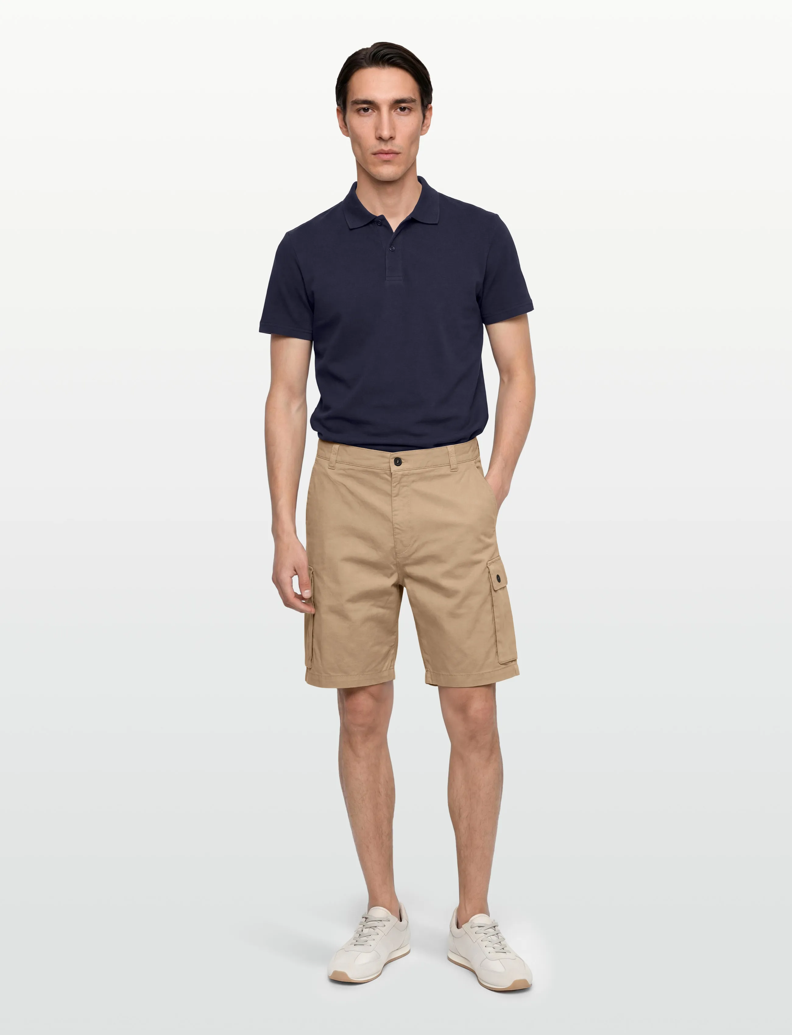 HUGO - Craysen262S - cargo shorts - medium beige - 0