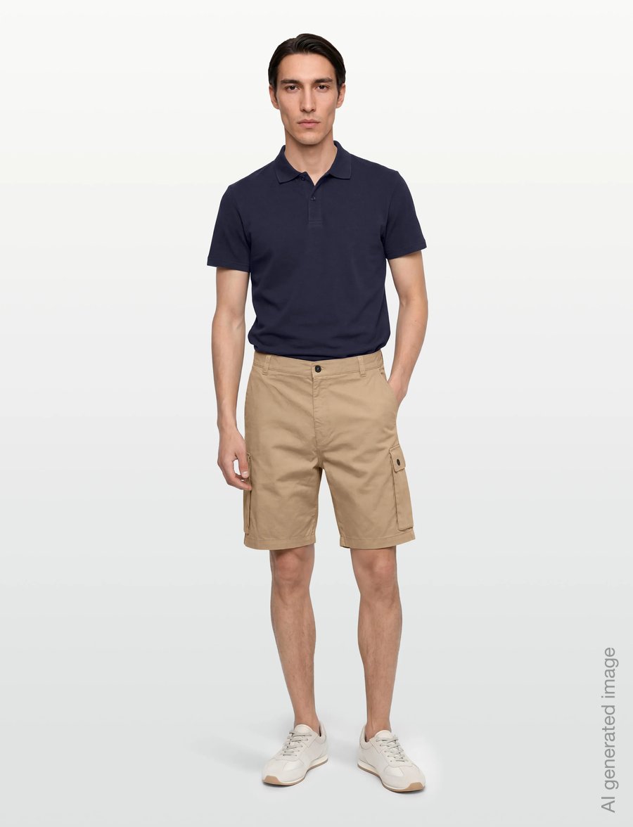 HUGO - Craysen262S - cargoshorts - medium beige - 0