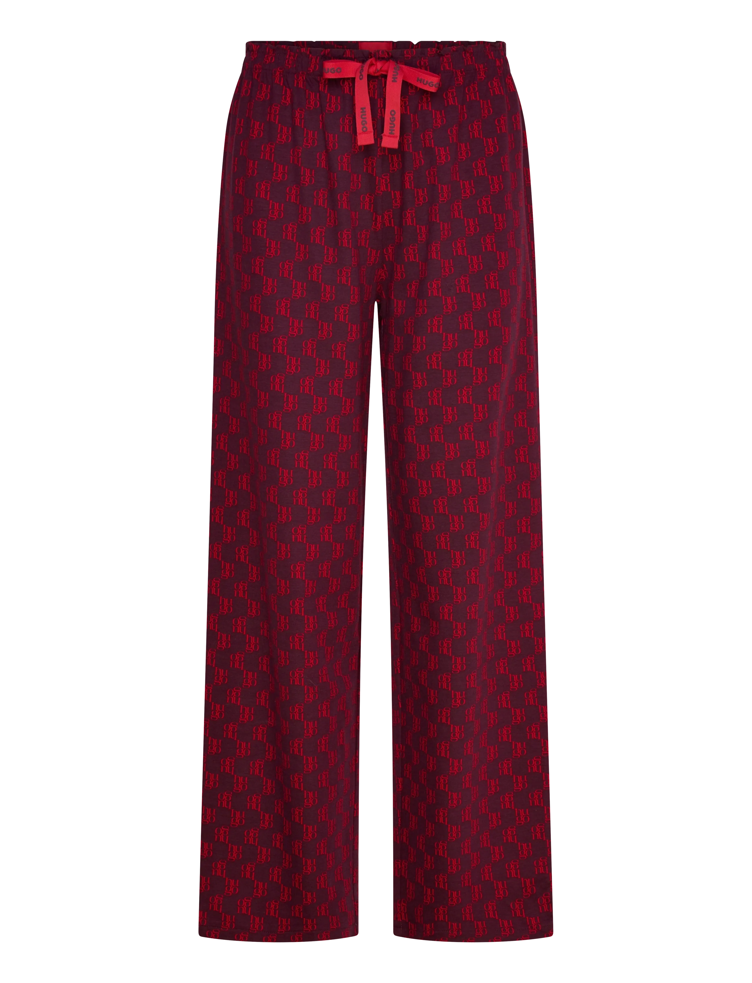HUGO CASUAL PANTS - Pyjamas & nuisettes - OPEN RED / red