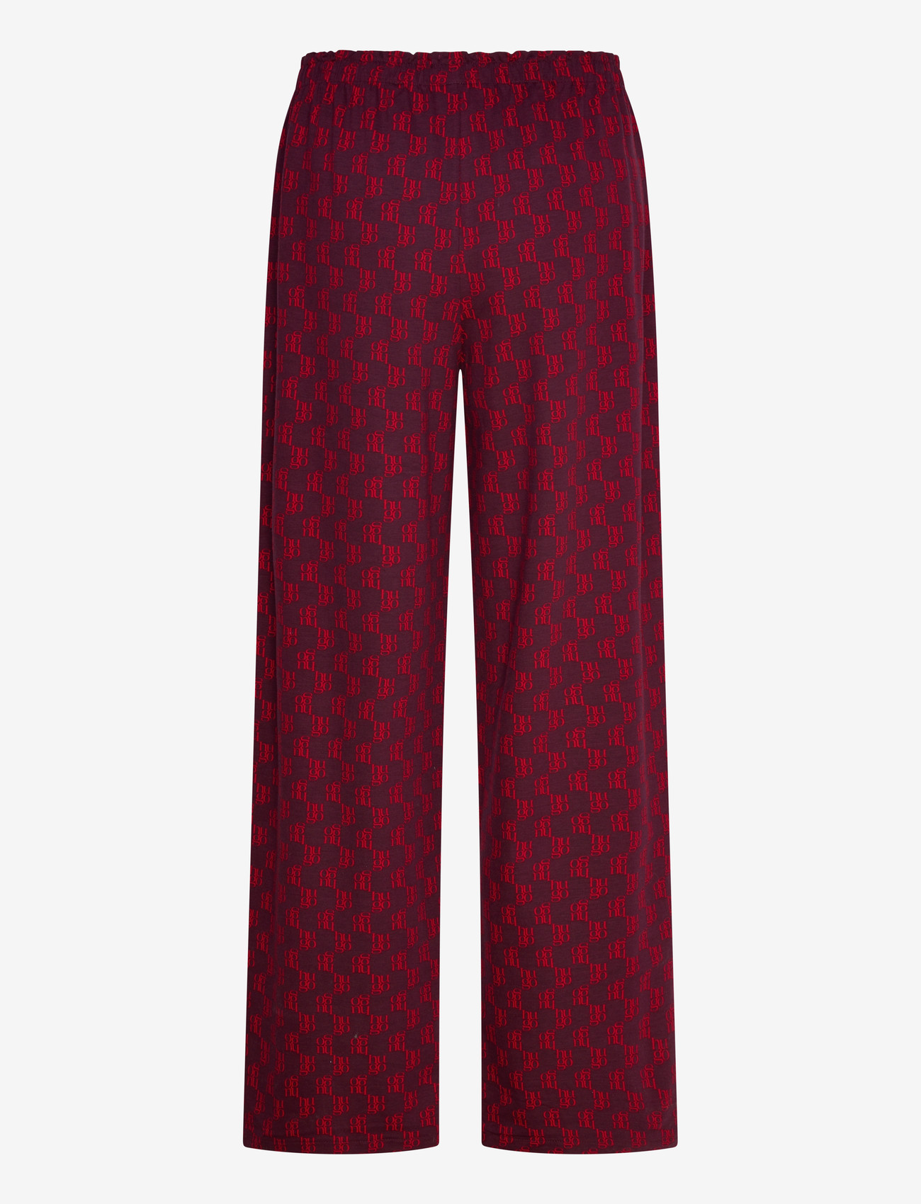 HUGO - CASUAL PANTS - pyjamahose - open red - 1