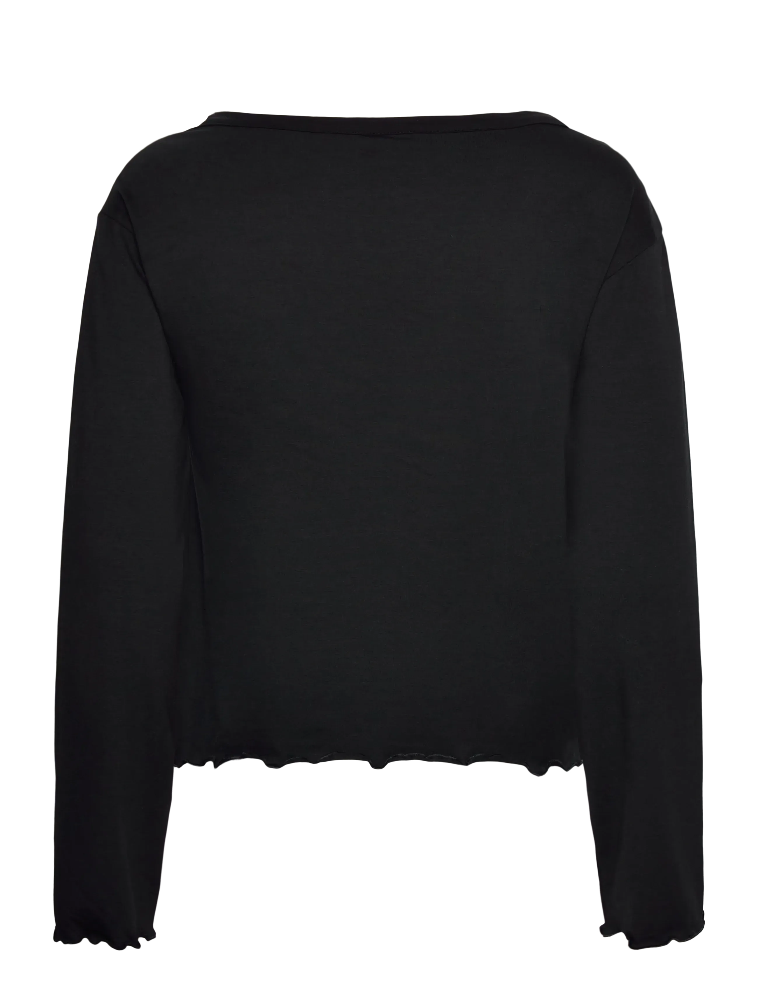 HUGO - CASUAL LS-SHIRT - langerma toppar - black - 1