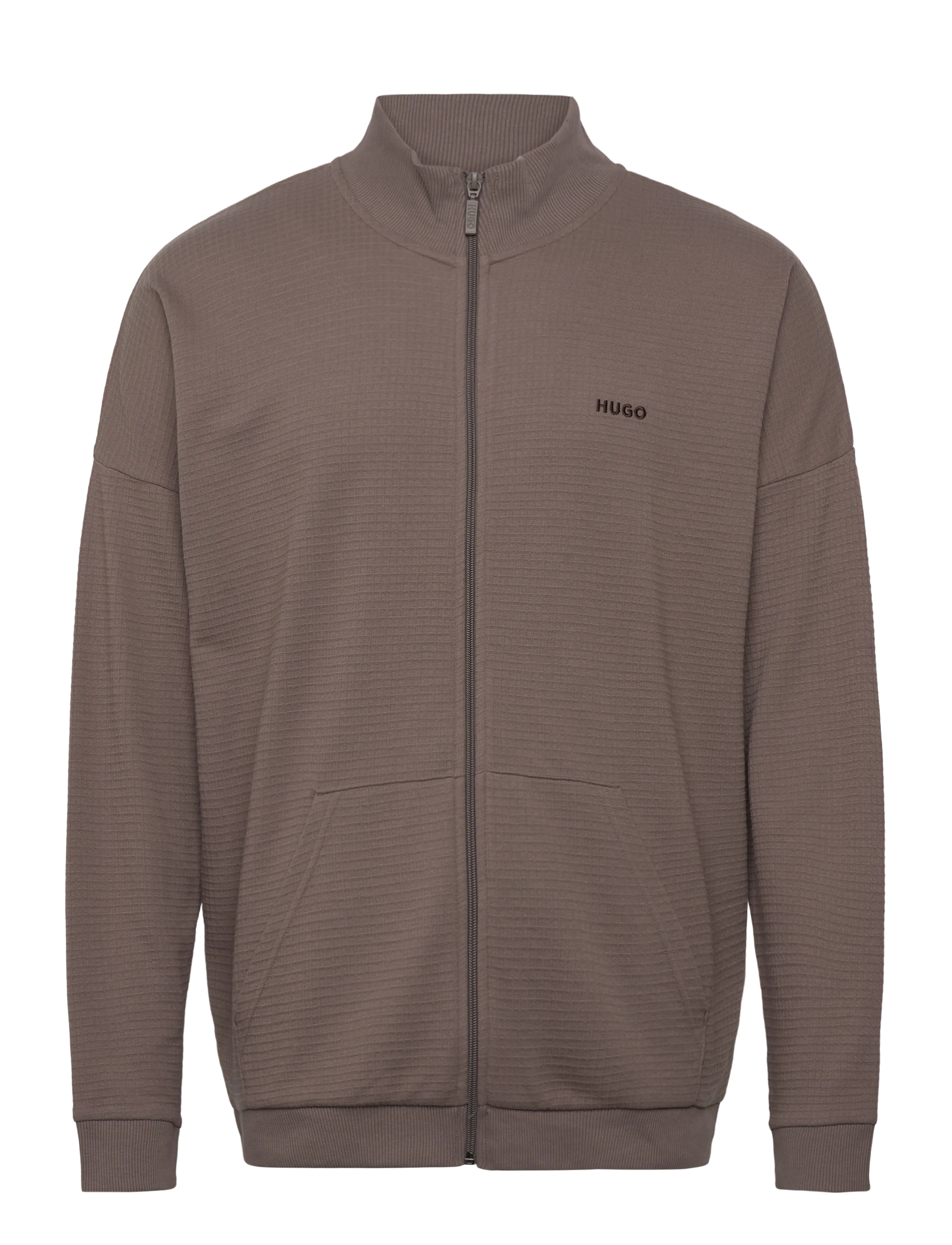 HUGO AUSTIN ZIP JACKET - Kevadjoped - RUST/COPPER / brown