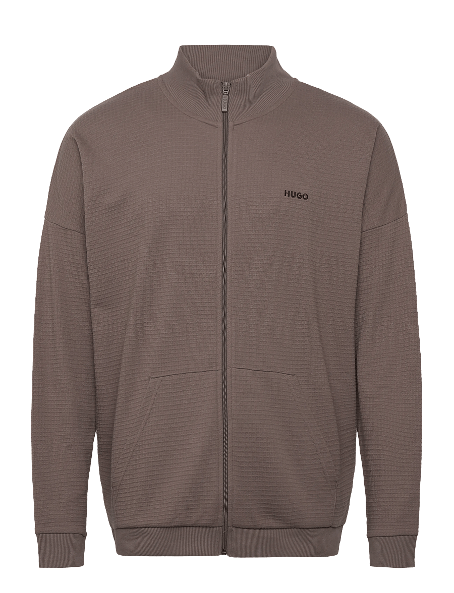 HUGO - AUSTIN ZIP JACKET - efterårsjakker - rust/copper - 0