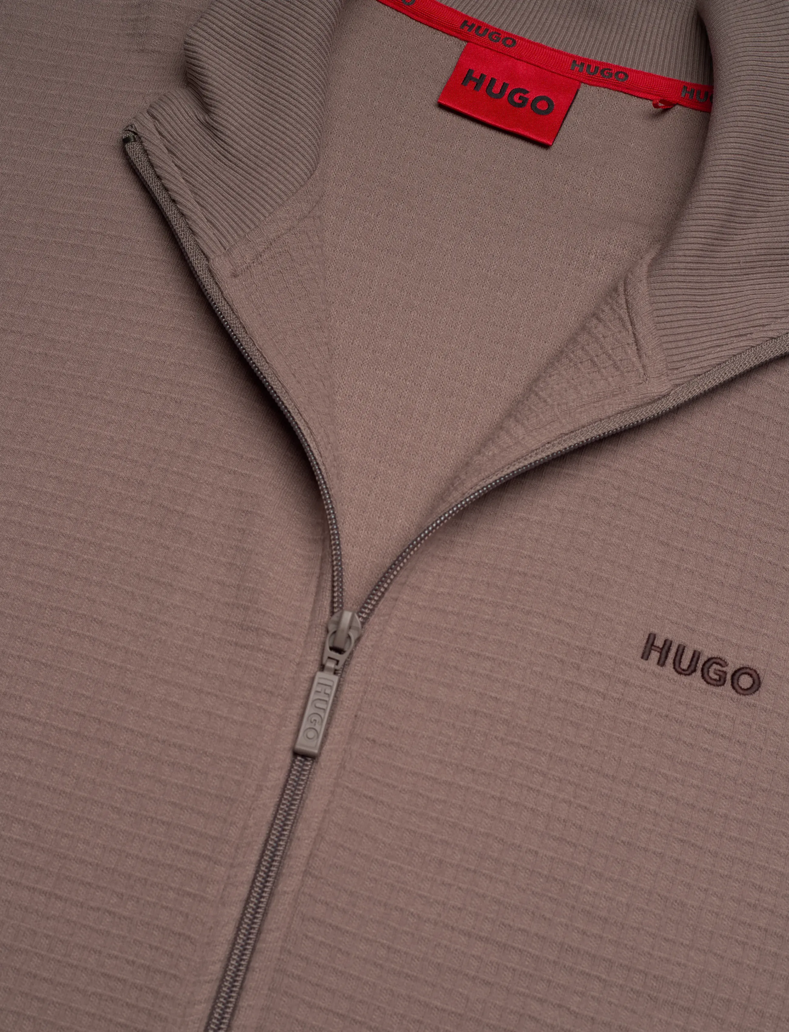 HUGO - AUSTIN ZIP JACKET - efterårsjakker - rust/copper - 2