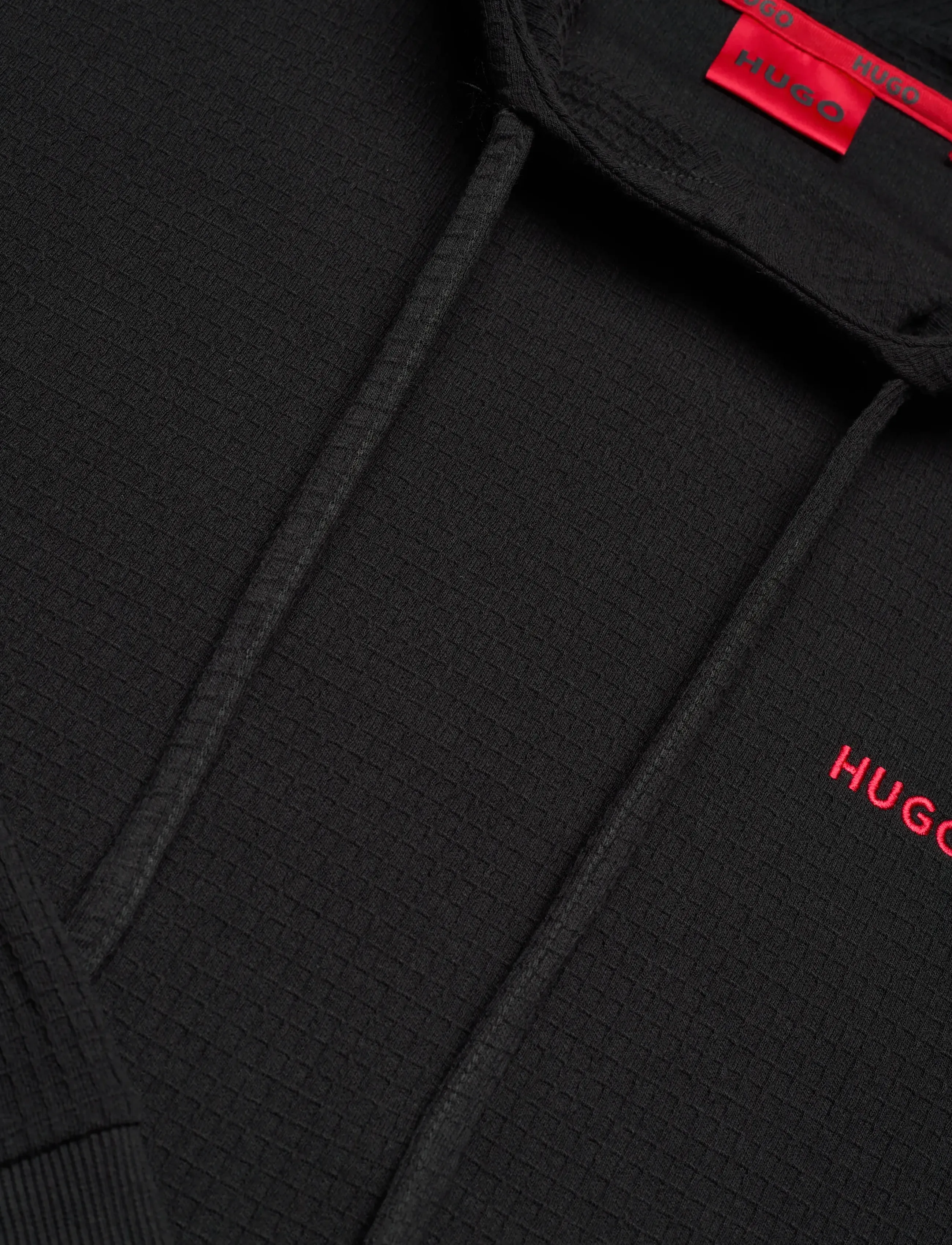 HUGO - AUSTIN HOODIE - black - 2